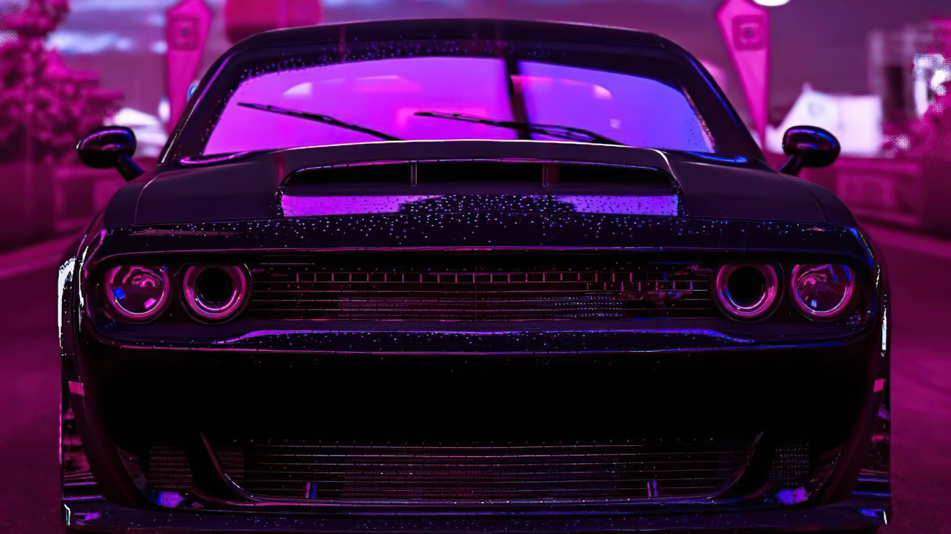 Обои парни из машины, легковые автомобили, спорткар, dodge, Додж Демон в разрешении 1366x768