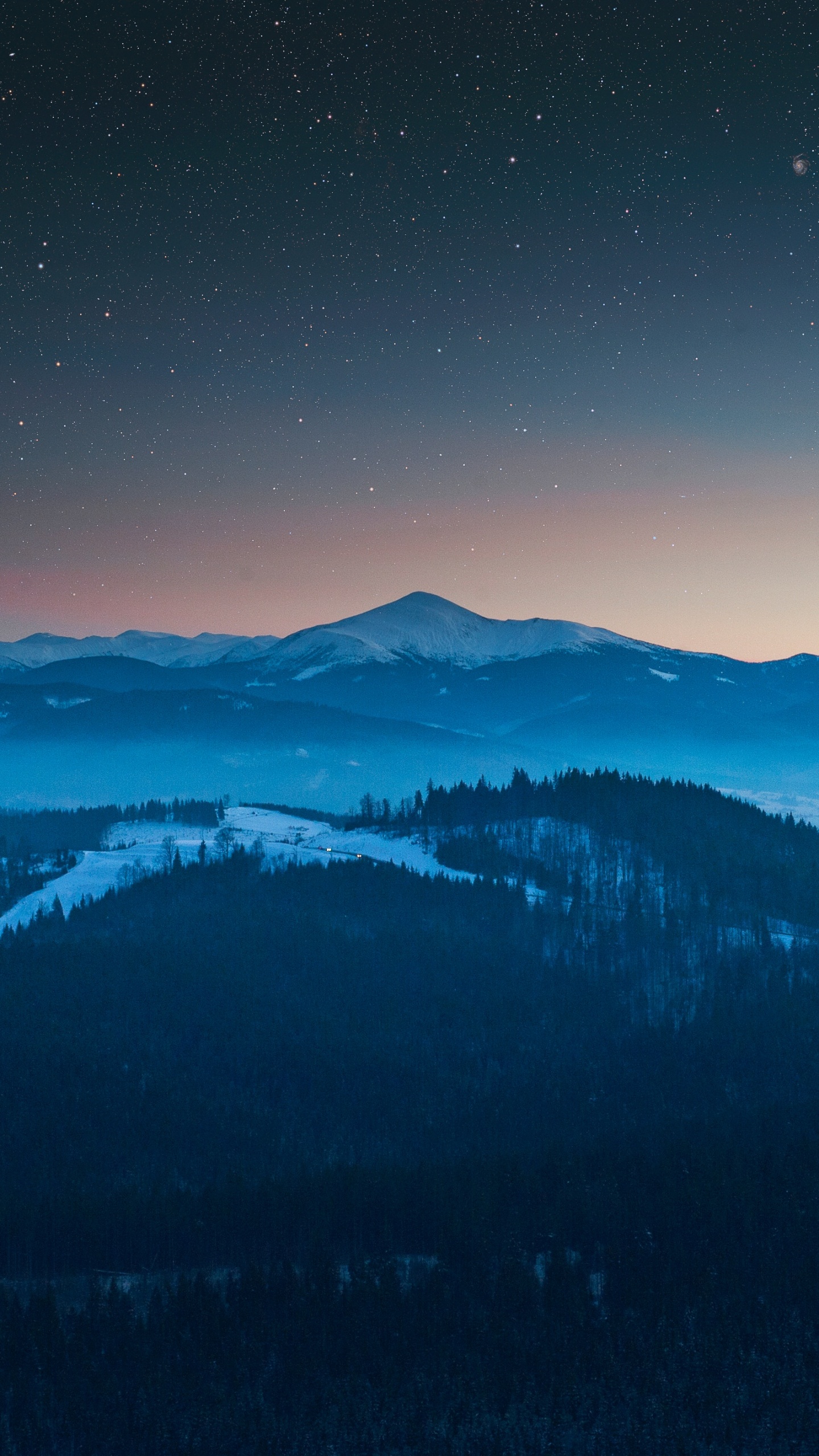 Обои горный рельеф, гора, природа, горный хребет, атмосфера в разрешении 1440x2560