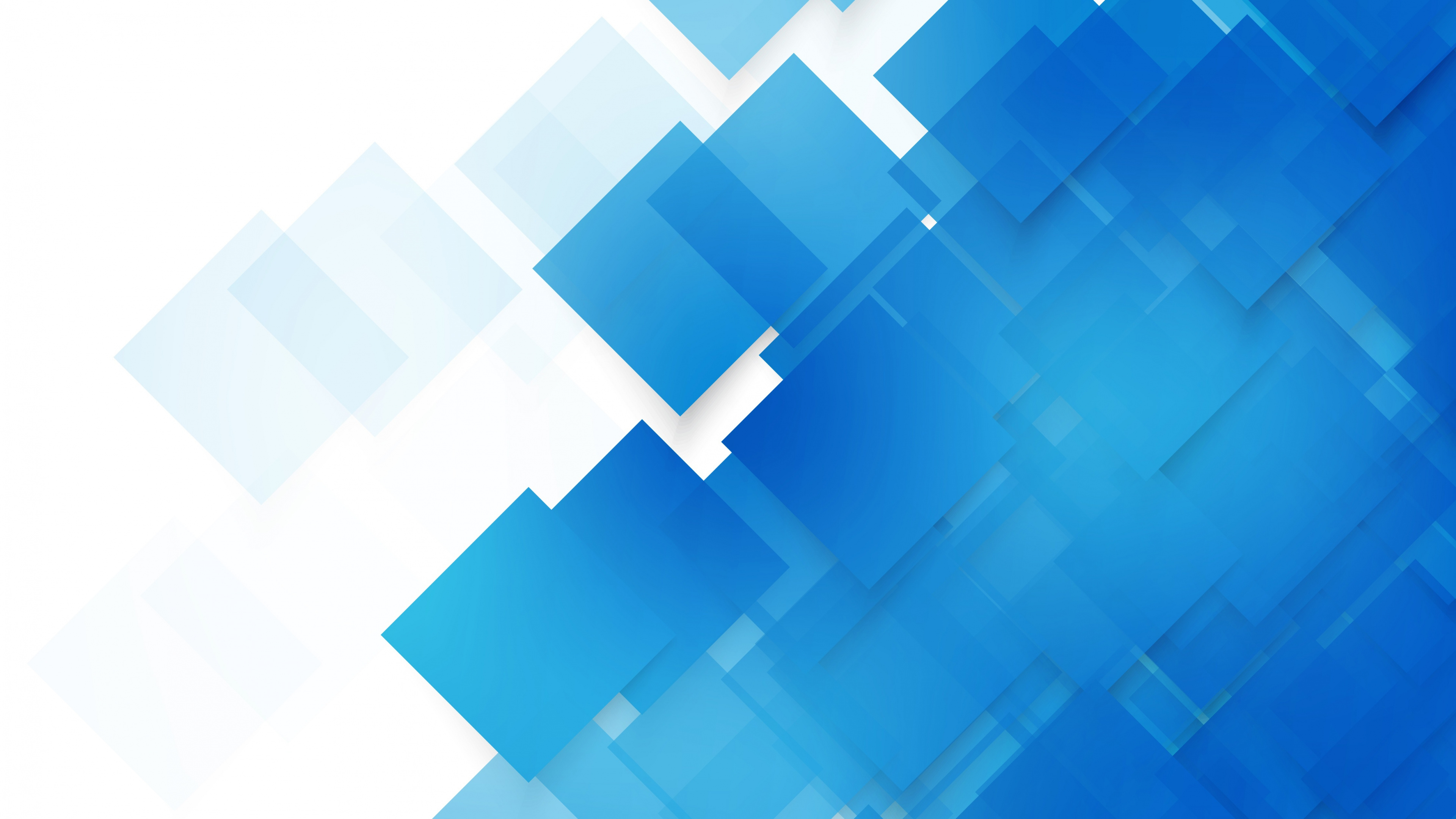 Обои векторная графика, абстрактное искусство, синий, бирюза, Аква в разрешении 3840x2160