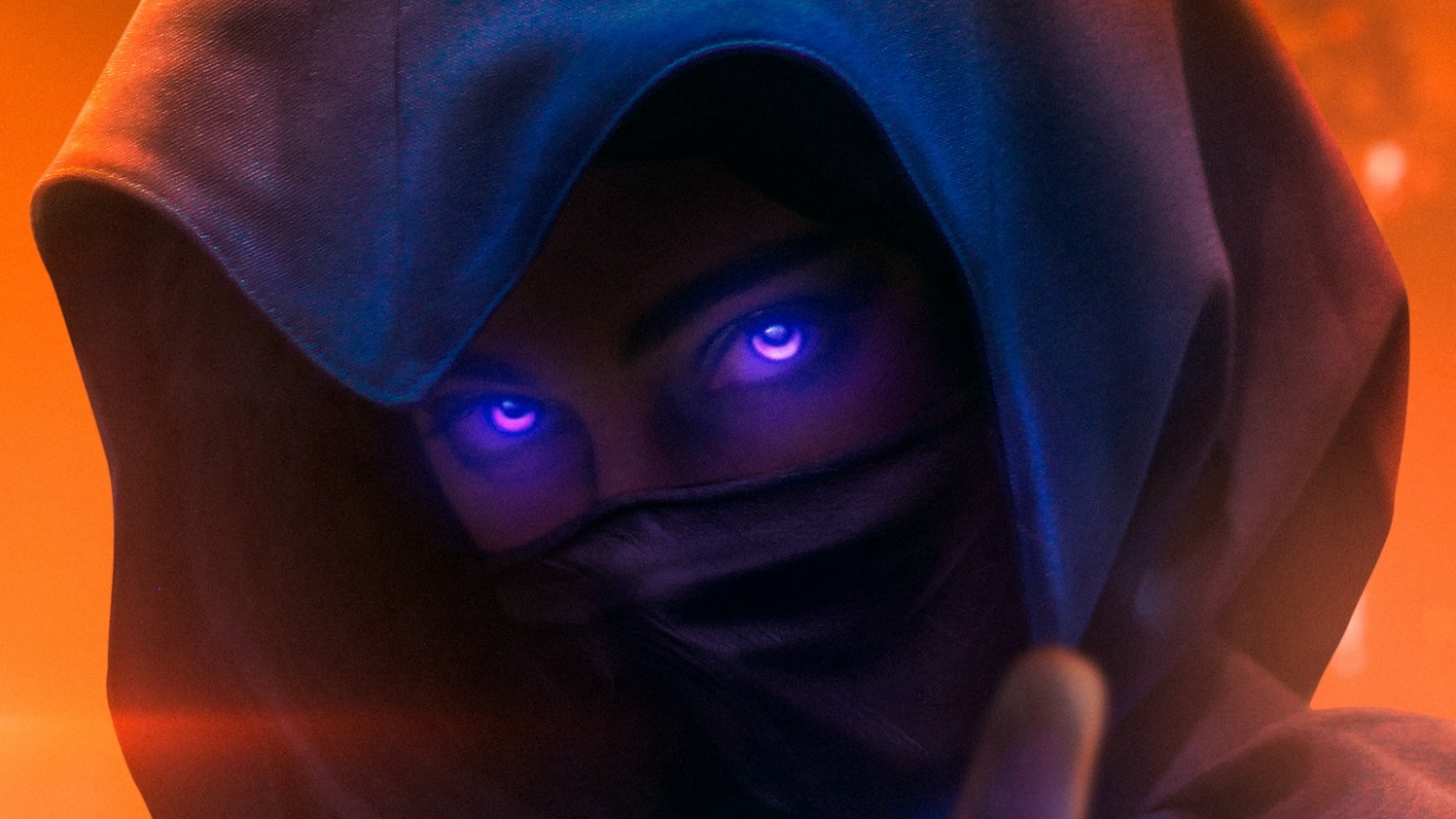 Обои свет, синий кобальт, синий, пурпур, Фиолетовый в разрешении 1366x768