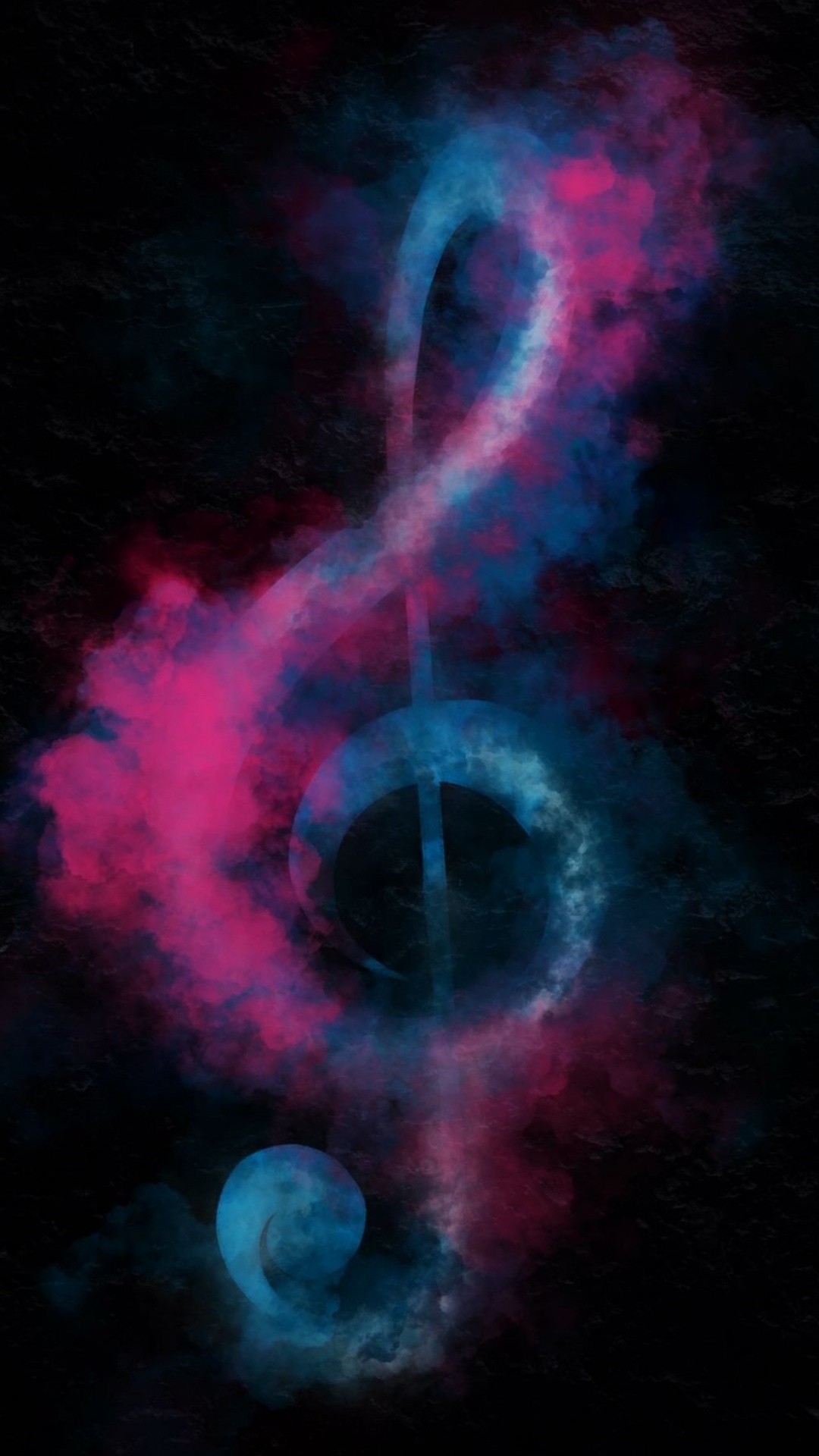 Обои атмосфера, арт, туманность, астрономический объект, газ в разрешении 1080x1920