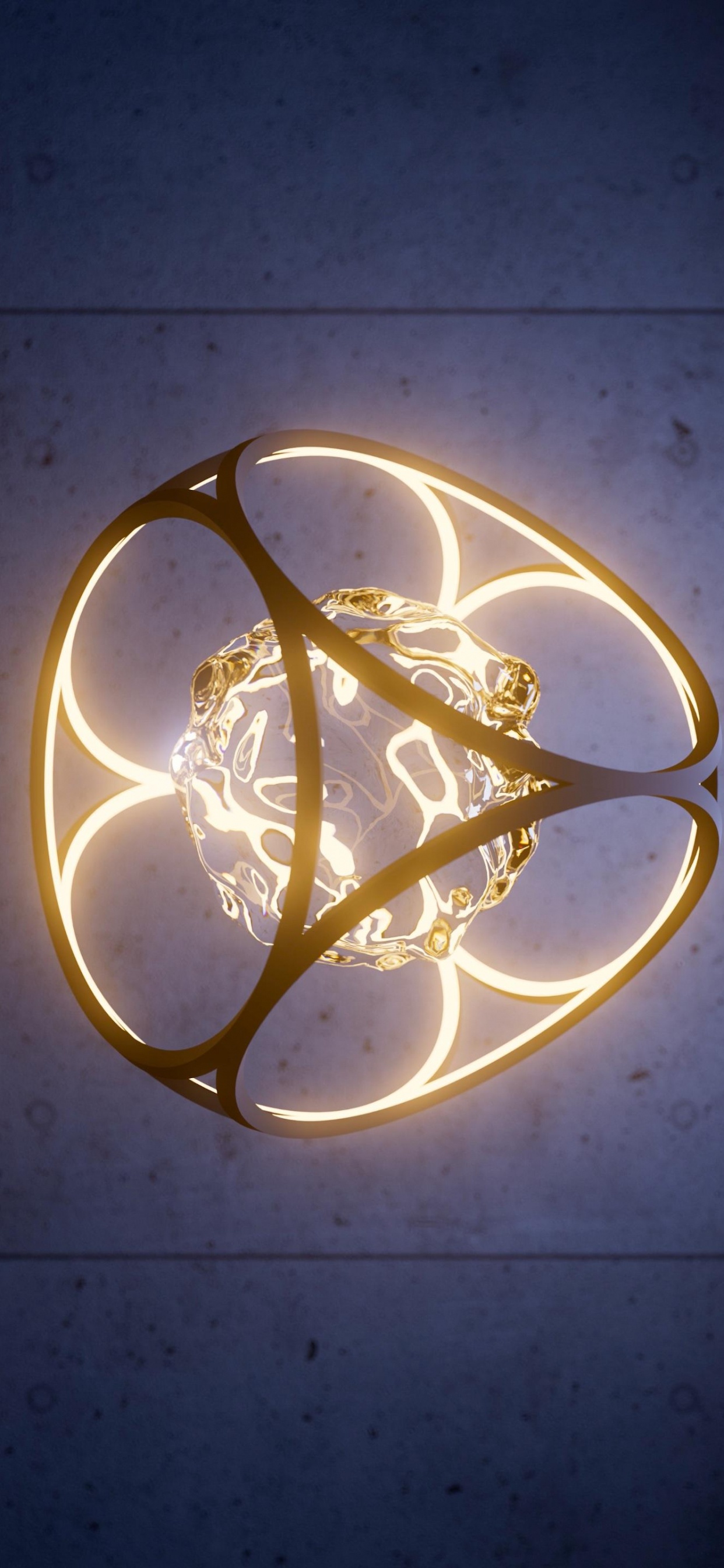 Обои свет, Линкин Парк, арт, круг, электрик в разрешении 1242x2688