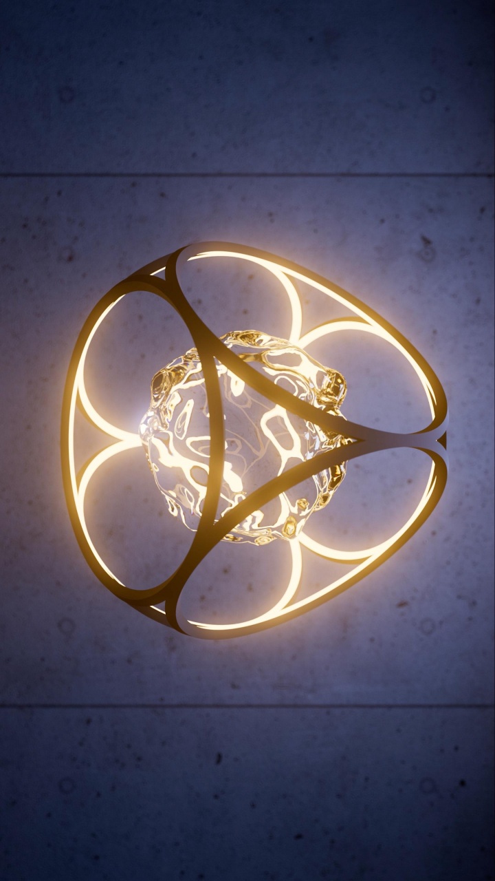 Обои свет, Линкин Парк, арт, круг, электрик в разрешении 720x1280