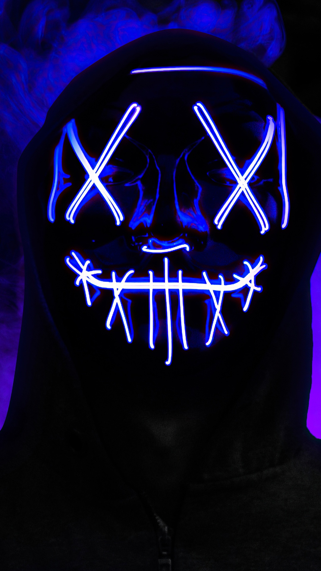 Обои темнота, рукав, газ, арт, электрик в разрешении 1080x1920