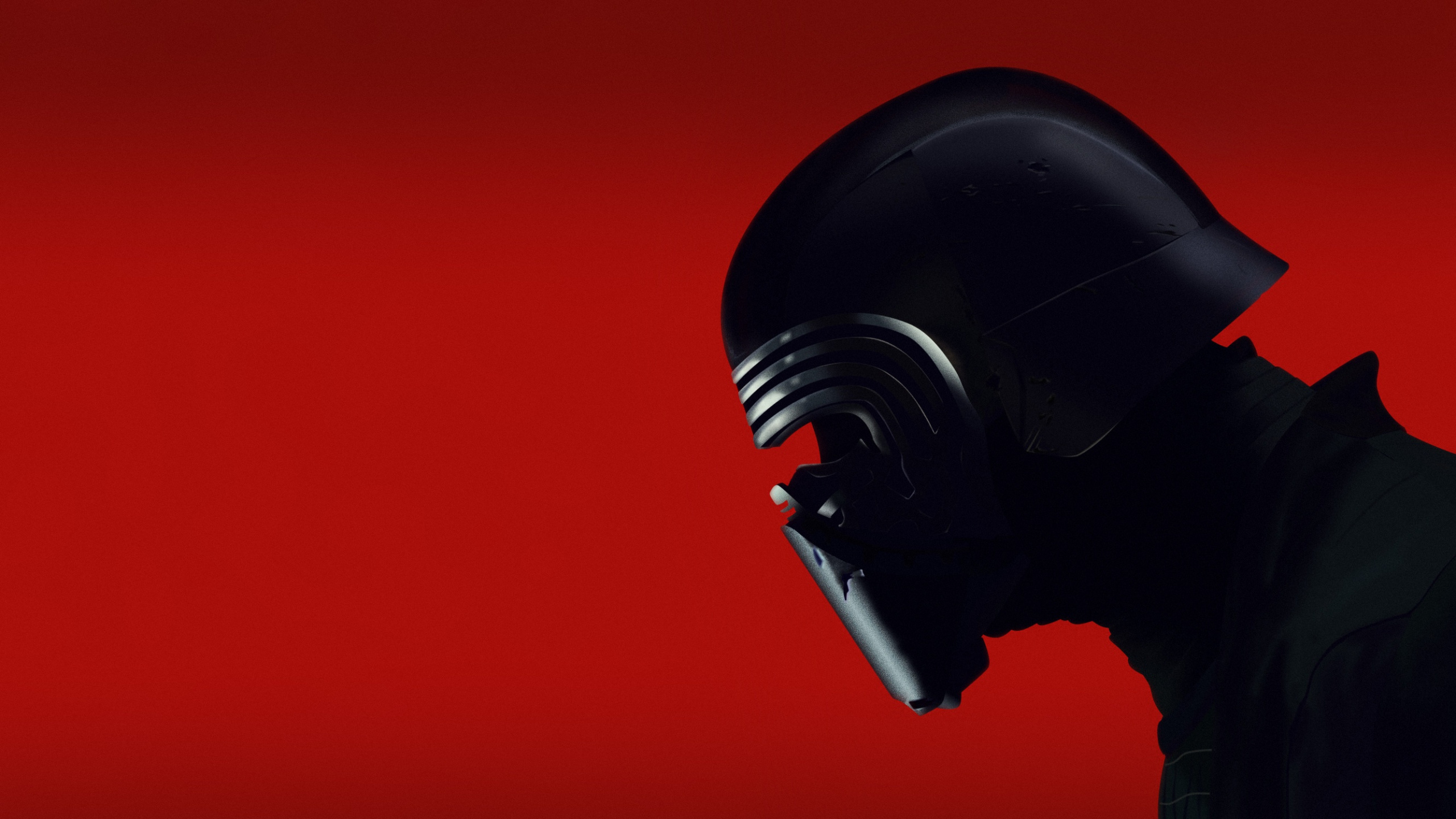 Обои Рей, звездные войны, красный цвет, фильм, вымышленный персонаж в разрешении 2560x1440