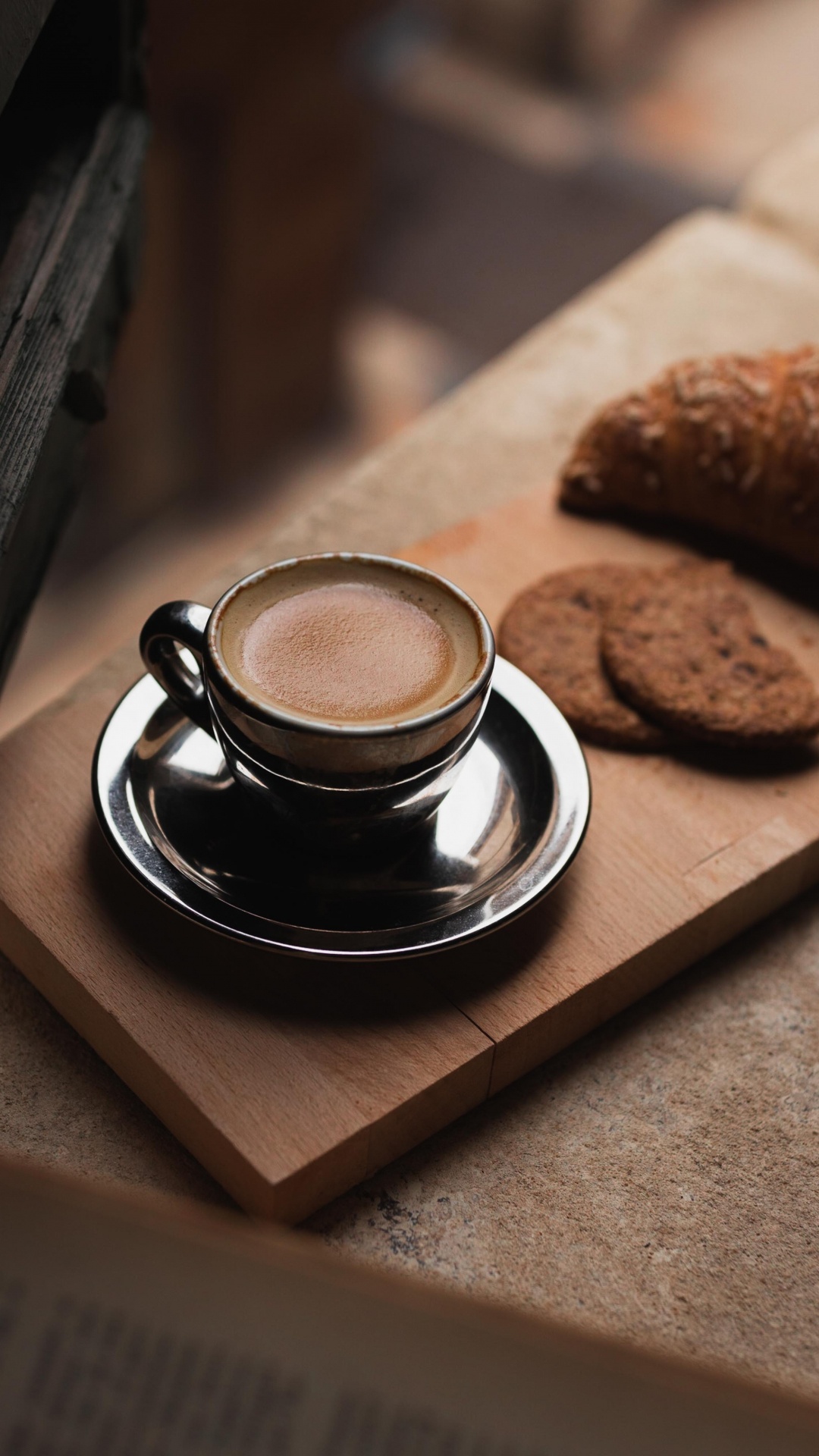 Обои кофе, латте, кофейная чашка, чашка, пища в разрешении 1080x1920