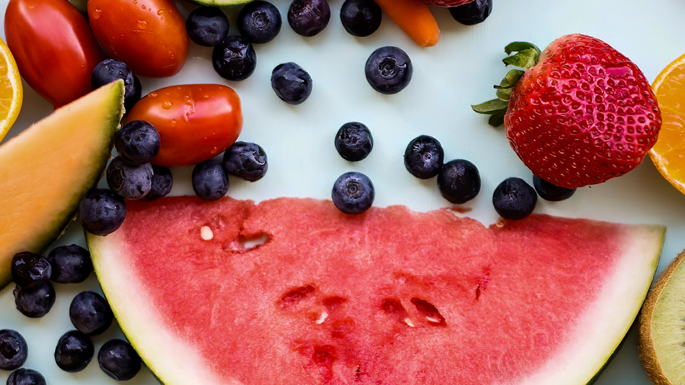 Обои природные продукты, еда, беременность, детское питание, питание в разрешении 1366x768