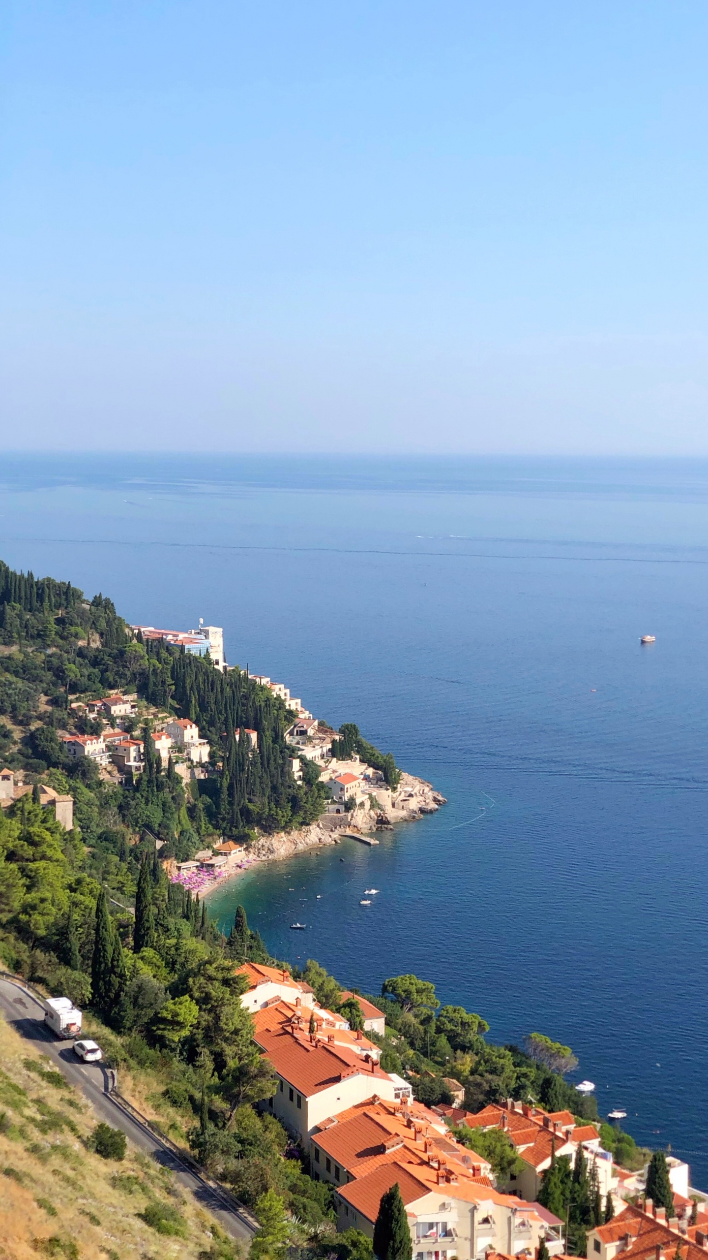 Обои побережье, водоем, вода, водный путь, пейзаж в разрешении 1440x2560