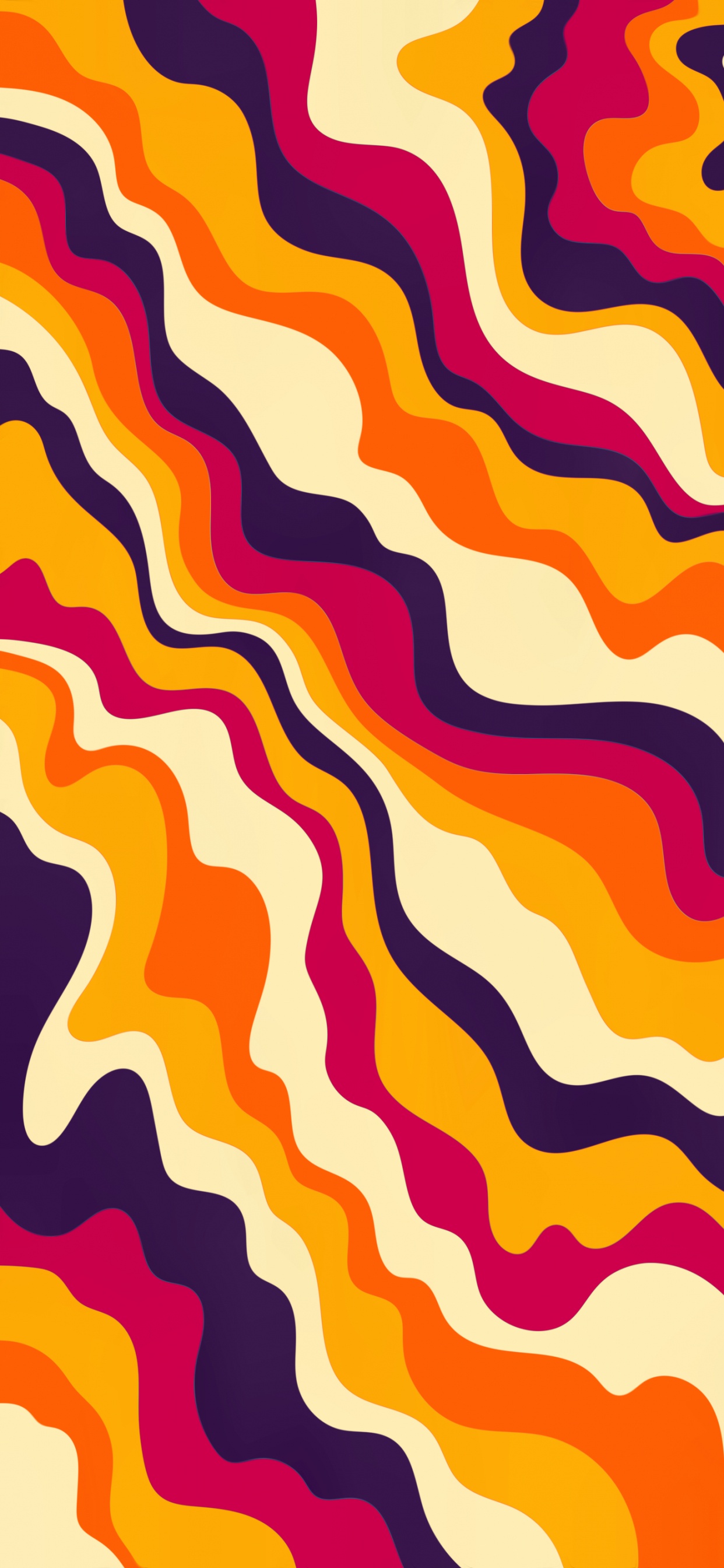 Обои узор, дизайн, графика, Оранжевый цвет, ткань в разрешении 1242x2688