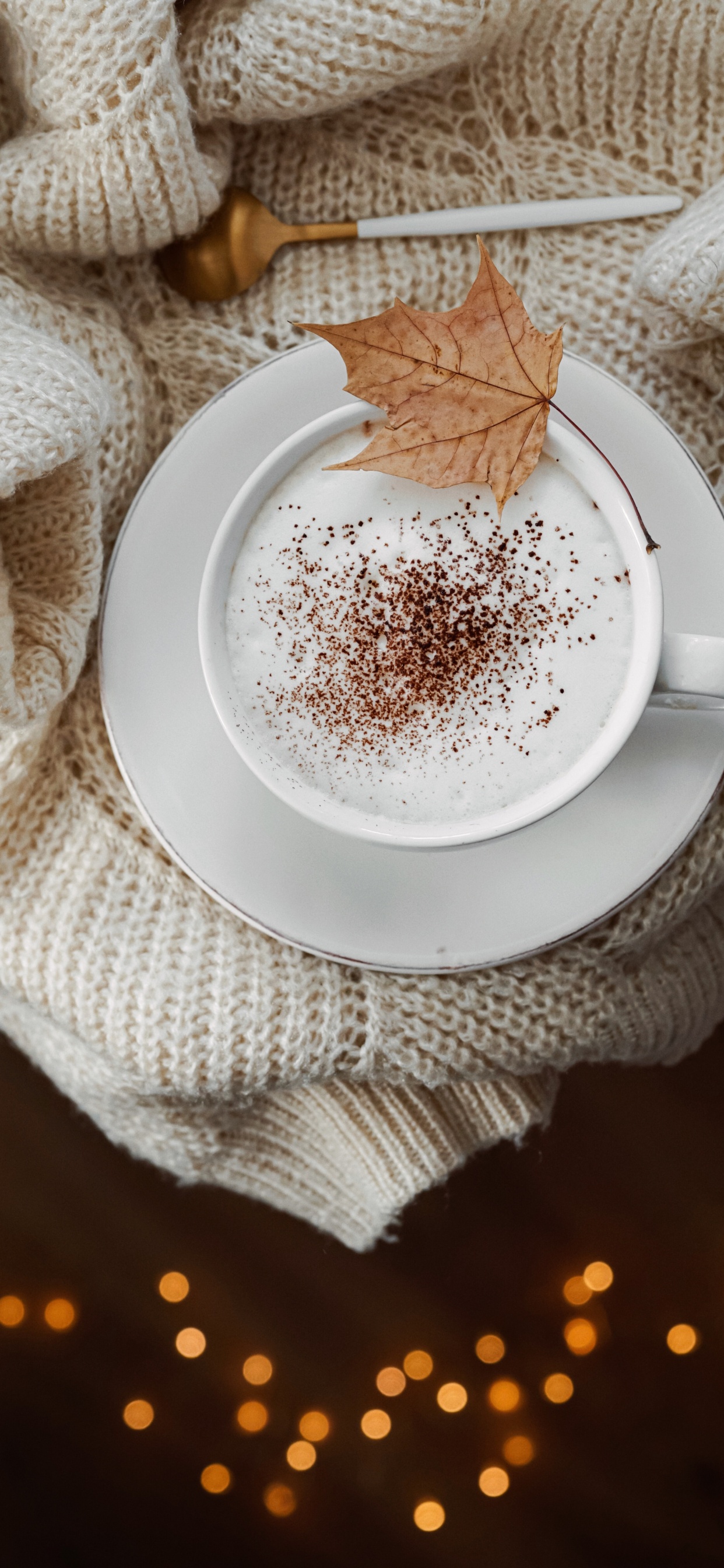 Обои латте, кофе, пища, кофейная чашка, ингредиент в разрешении 1242x2688