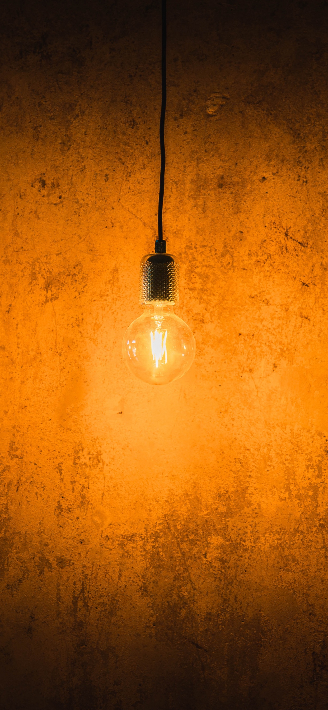 Обои Лампа накаливания, освещение, стена, свет, осветительная арматура в разрешении 1242x2688