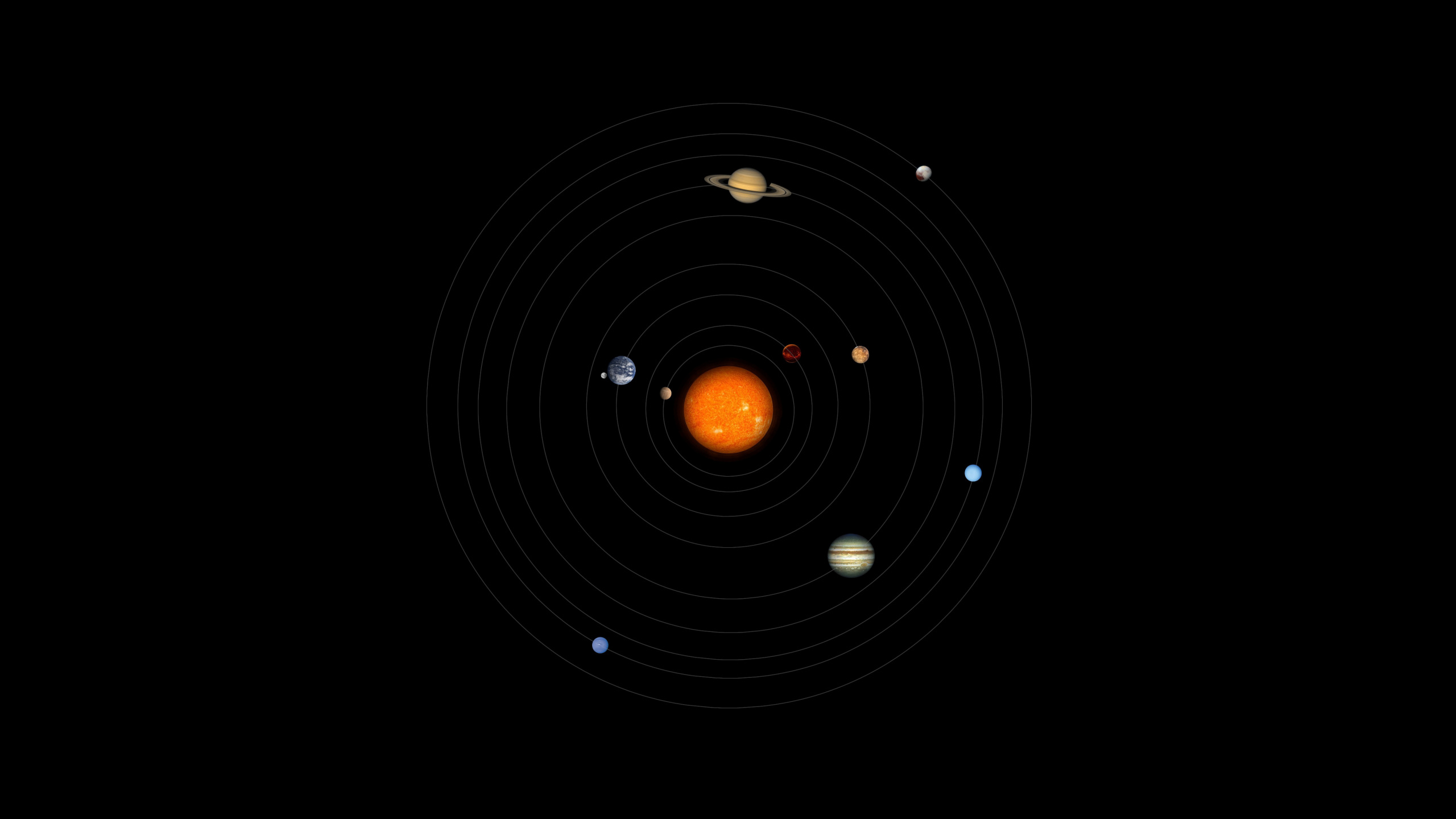 Обои астрономический объект, планета, наука, Астрономия, круг в разрешении 2560x1440