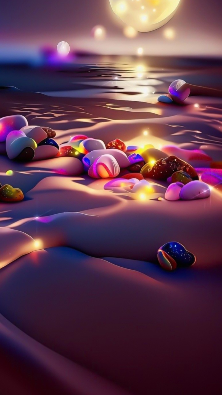 Обои свет, пурпур, жидкий, освещение, арт в разрешении 720x1280