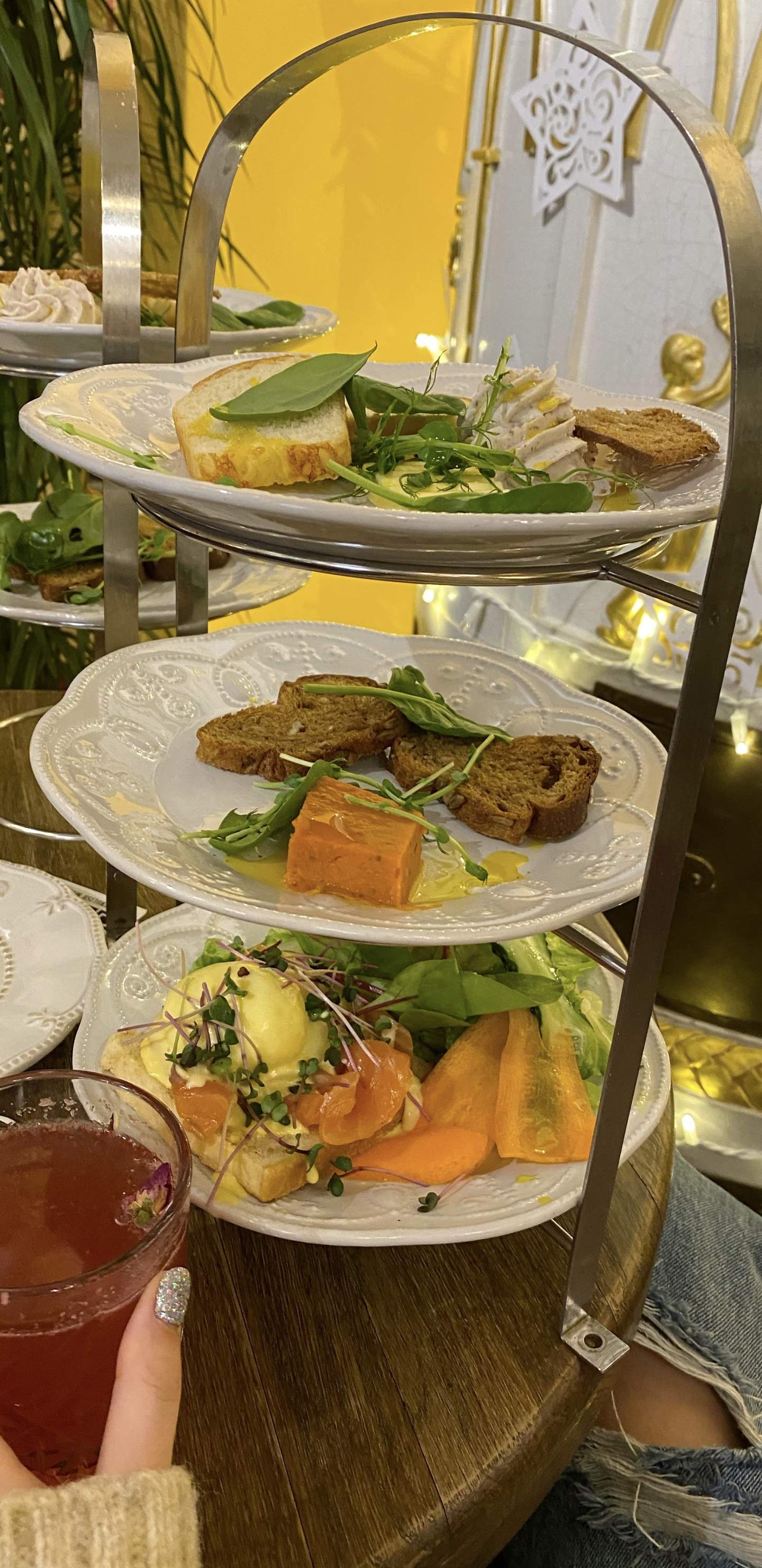 Обои завтрак, поздний завтрак, блюда, пища, Кулинария в разрешении 1440x2960