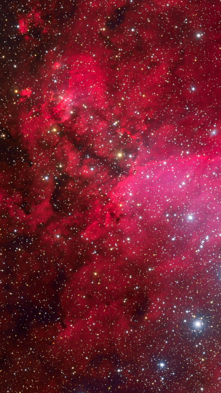 Обои Галактика, туманность, звезда, астрономический объект, Астрономия в разрешении 750x1334