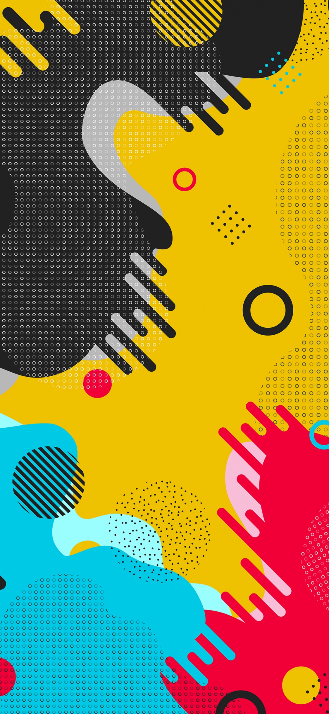 Обои постер, графический дизайн, дизайн, иллюстрация, графика в разрешении 1125x2436