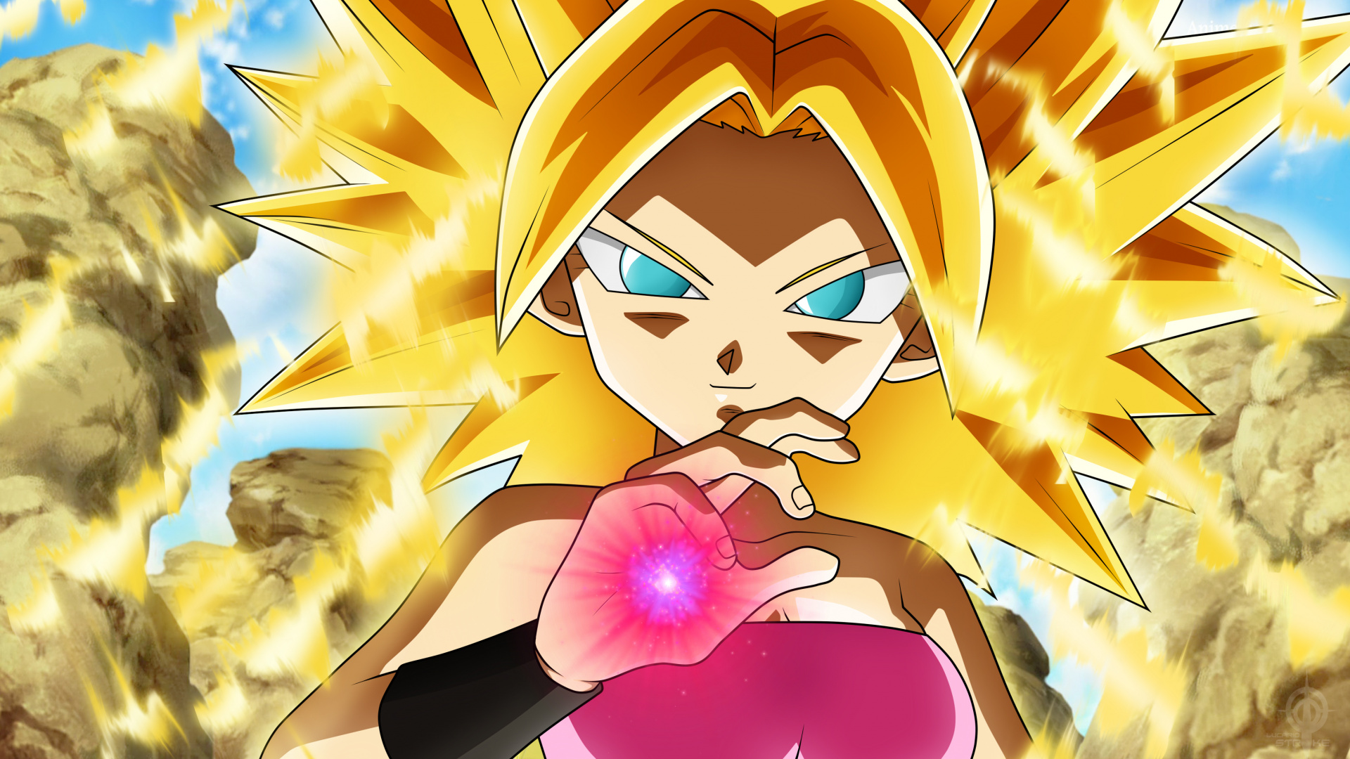 Обои гоку, Super Saiyan, Жемчуг дракона, Саян, мультфильм в разрешении 1920x1080