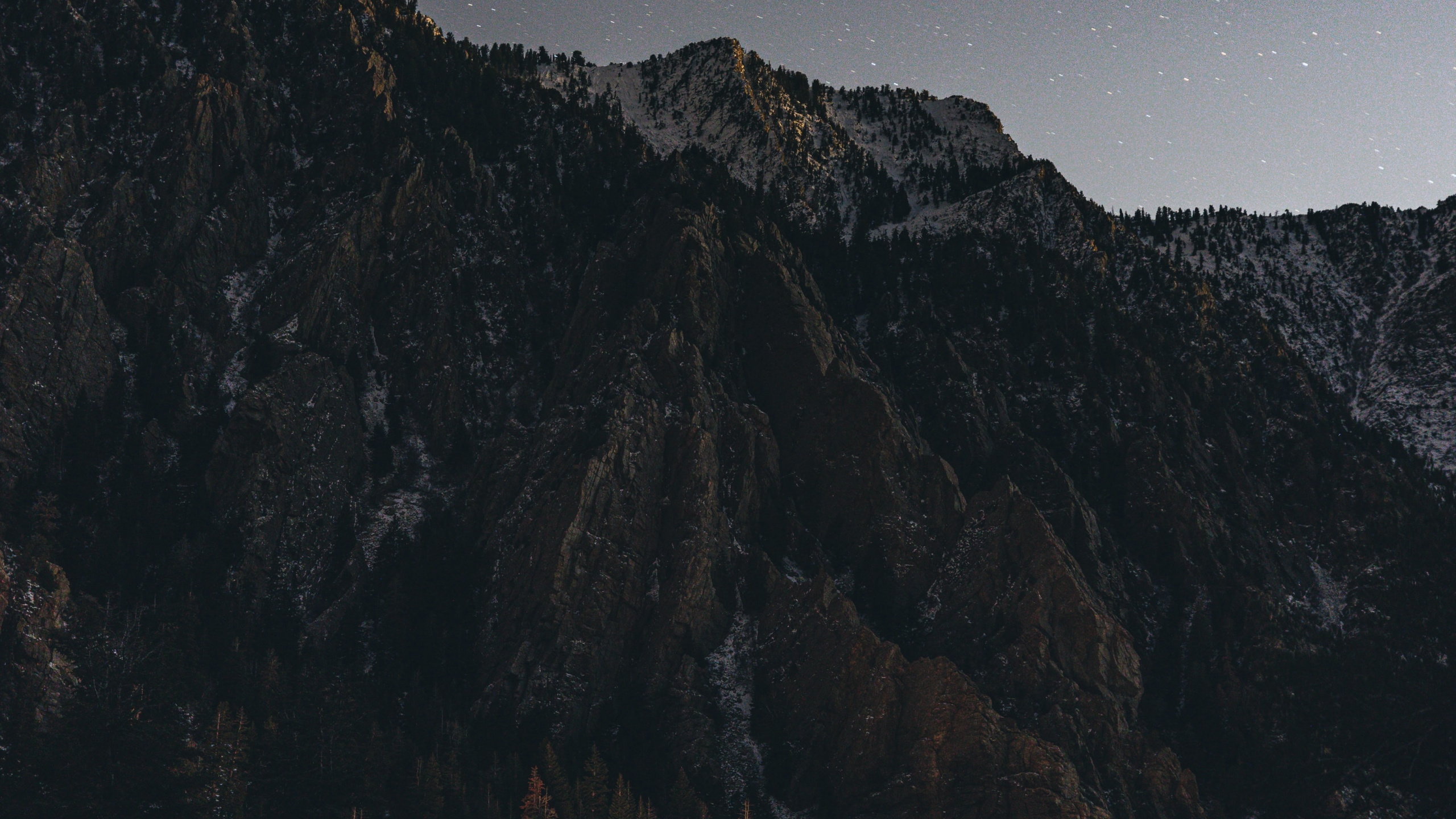 Обои природа, земля, атмосфера, гора, черный в разрешении 2560x1440