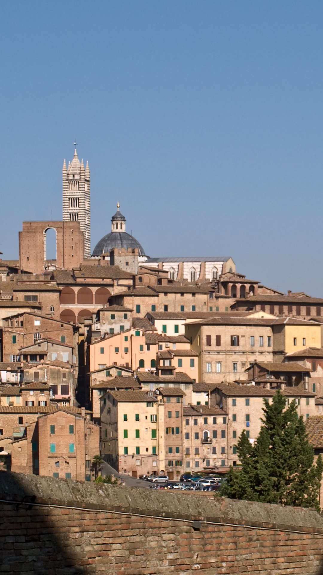 Обои ориентир, городок, город, историческое место, Палаццо дель комуне в разрешении 1080x1920