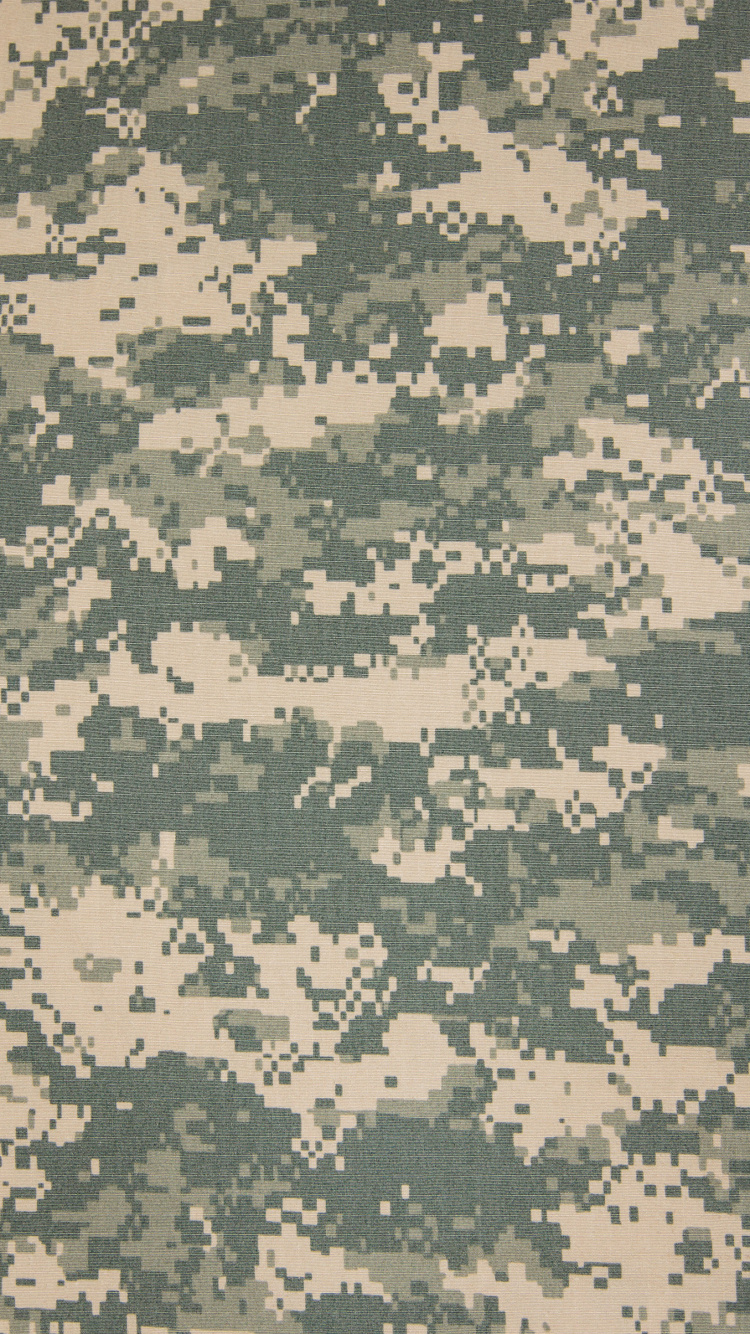 Обои армейская боевая униформа, военный камуфляж, Многоуровневый камуфляж, камуфляж, Рипстоп в разрешении 750x1334