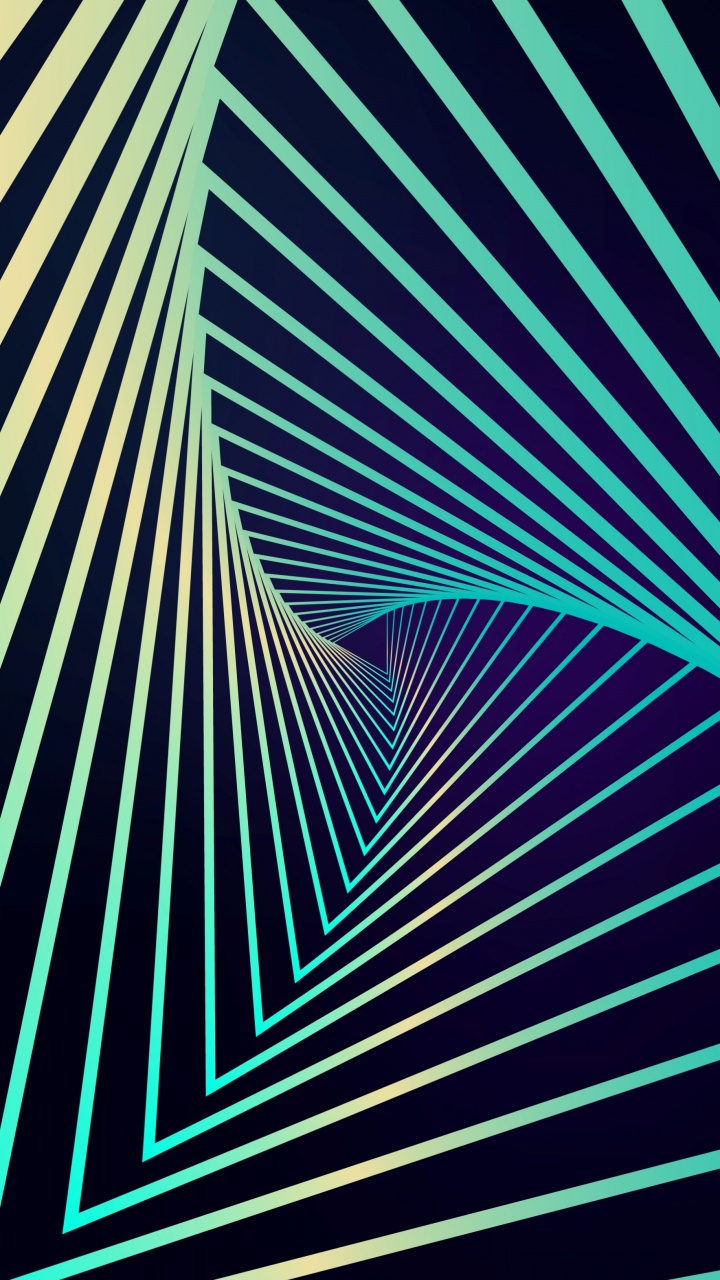 Обои треугольник, графический дизайн, лазурный, линия, материальное свойство в разрешении 720x1280