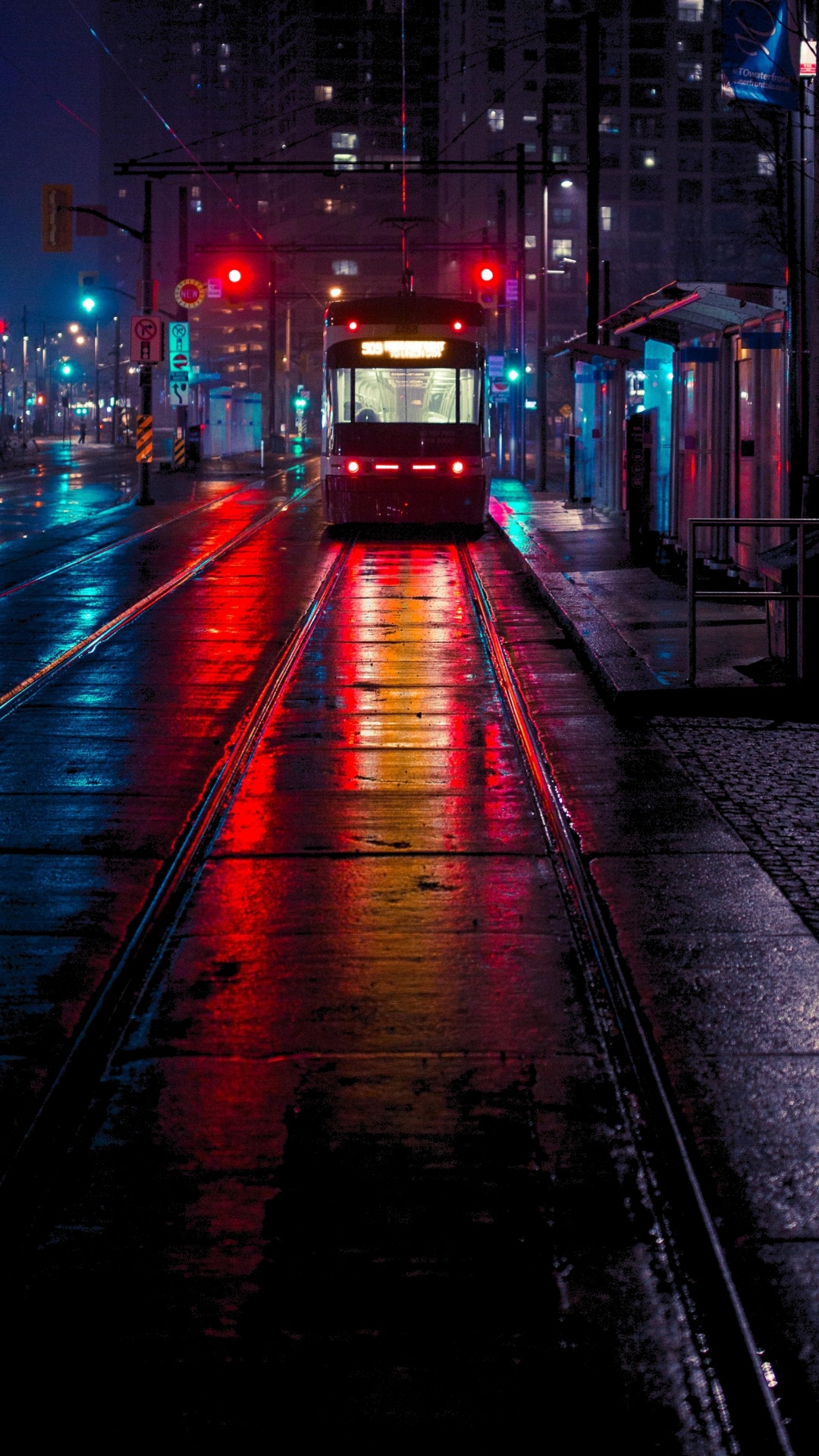 Обои настроение места эстетика, soundcloud, эстетика, автомобильное освещение, свет в разрешении 1080x1920