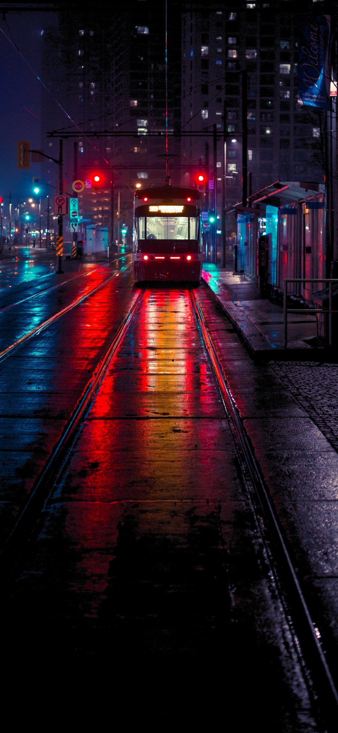 Обои настроение места эстетика, soundcloud, эстетика, автомобильное освещение, свет в разрешении 1125x2436