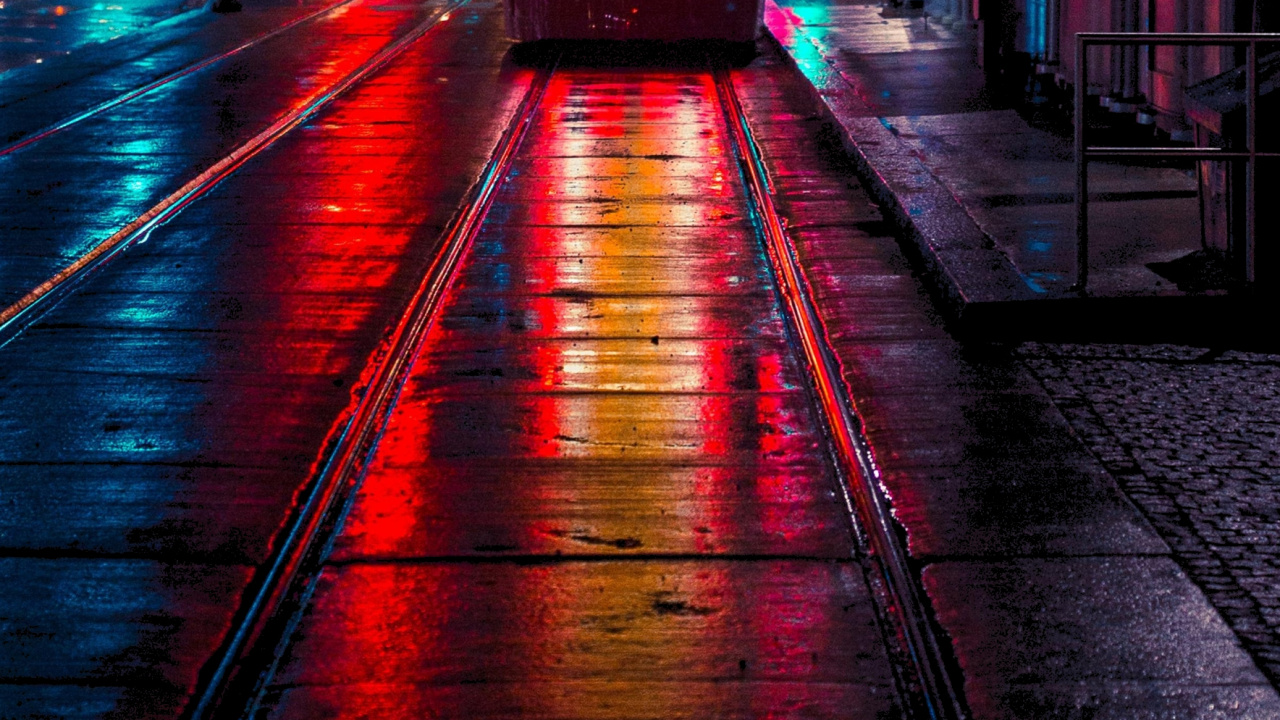 Обои настроение места эстетика, soundcloud, эстетика, автомобильное освещение, свет в разрешении 1280x720