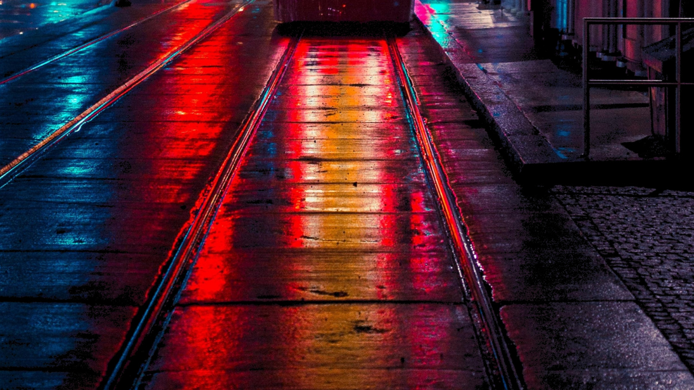 Обои настроение места эстетика, soundcloud, эстетика, автомобильное освещение, свет в разрешении 1366x768