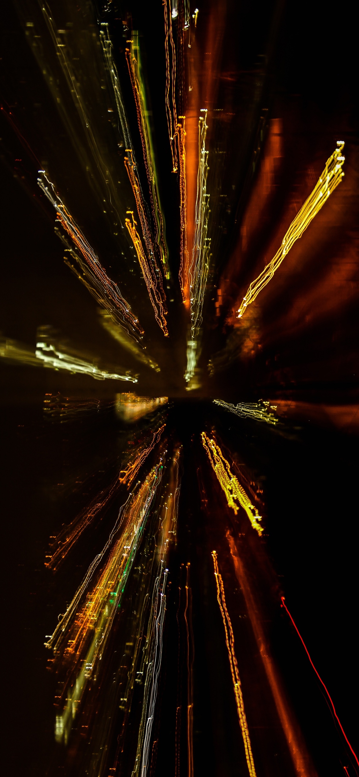 Обои свет, ночь, темнота, освещение, вода в разрешении 1242x2688