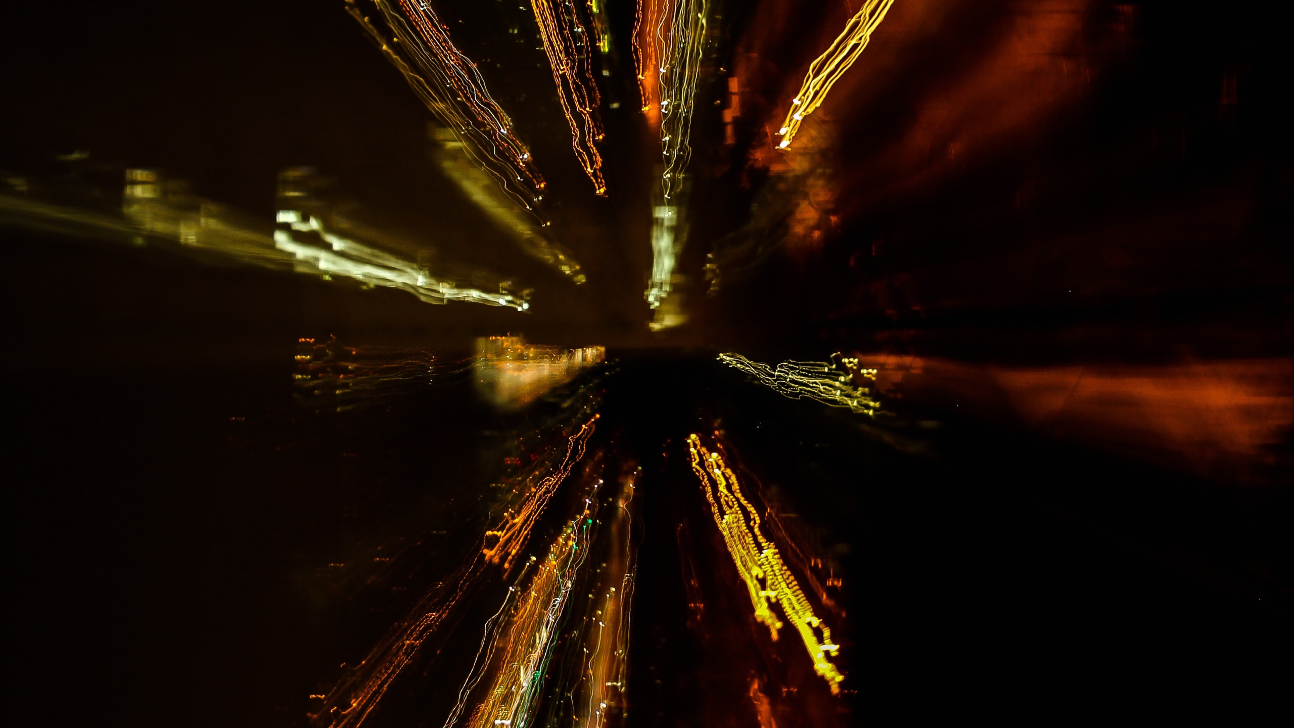 Обои свет, ночь, темнота, освещение, вода в разрешении 2560x1440