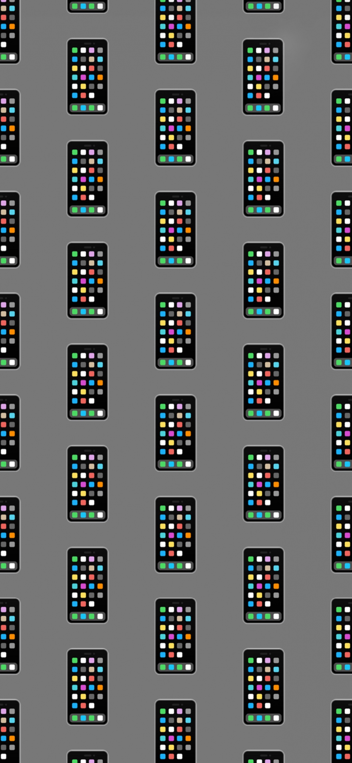Обои текстура точек, дизайн, математика, прямоугольник, узор в разрешении 1125x2436