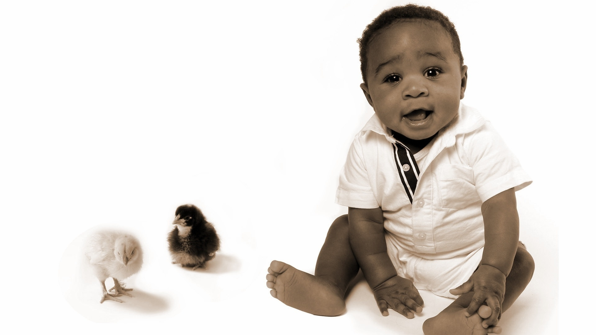 Обои младенец, ребенок, слингов, остроумие, привлекательность в разрешении 1920x1080