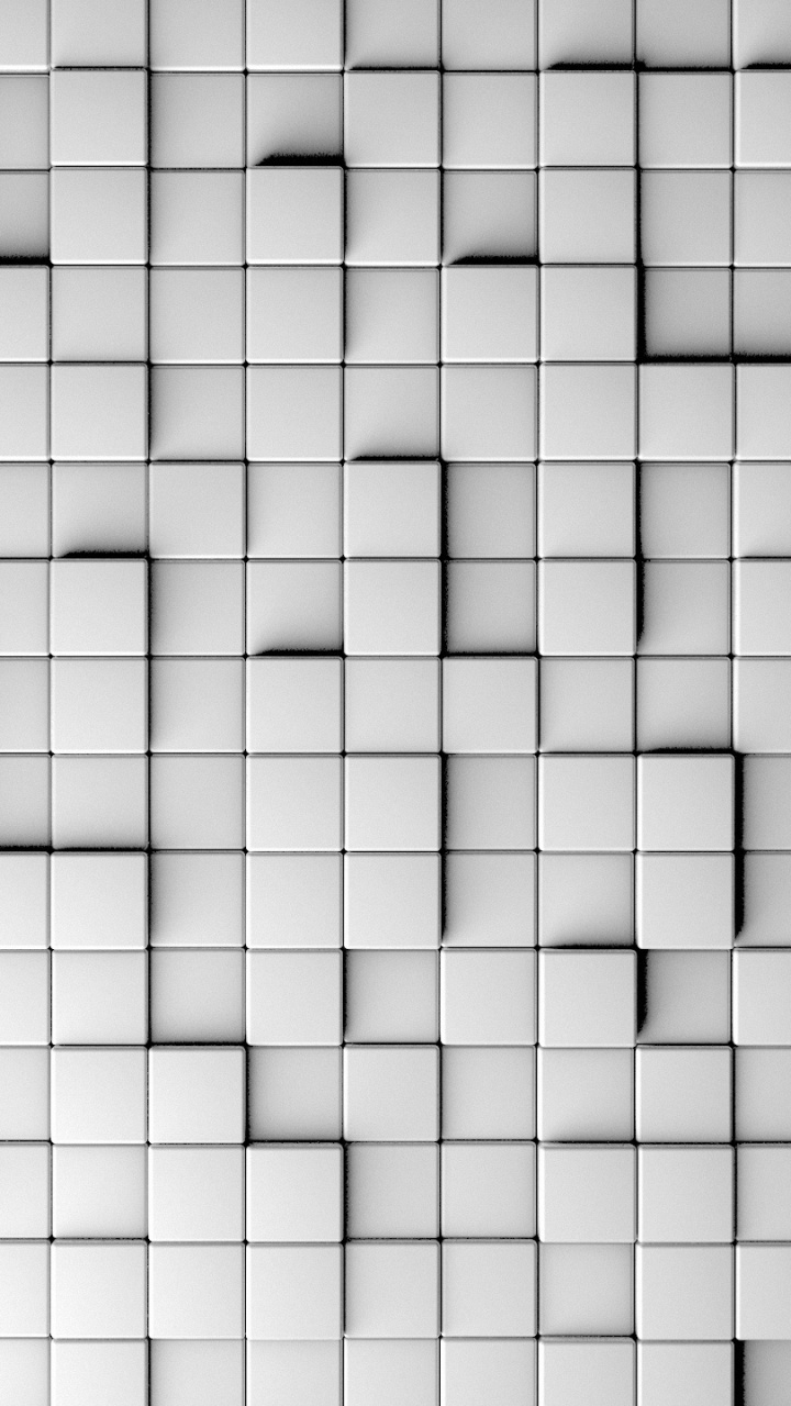 Обои линия, узор, монохромный, квадрат, симметрия в разрешении 720x1280