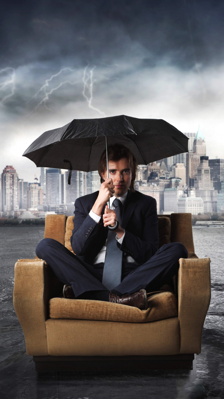 Обои сидящий, векторная графика, время лучший 1988-2003, компания, иллюстрация в разрешении 750x1334