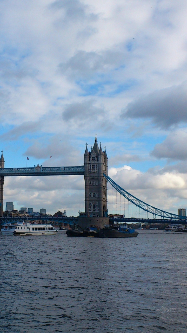 Обои тауэрский мост, лондонский Тауэр, река темза, лондонский мост, подвесной мост в разрешении 720x1280
