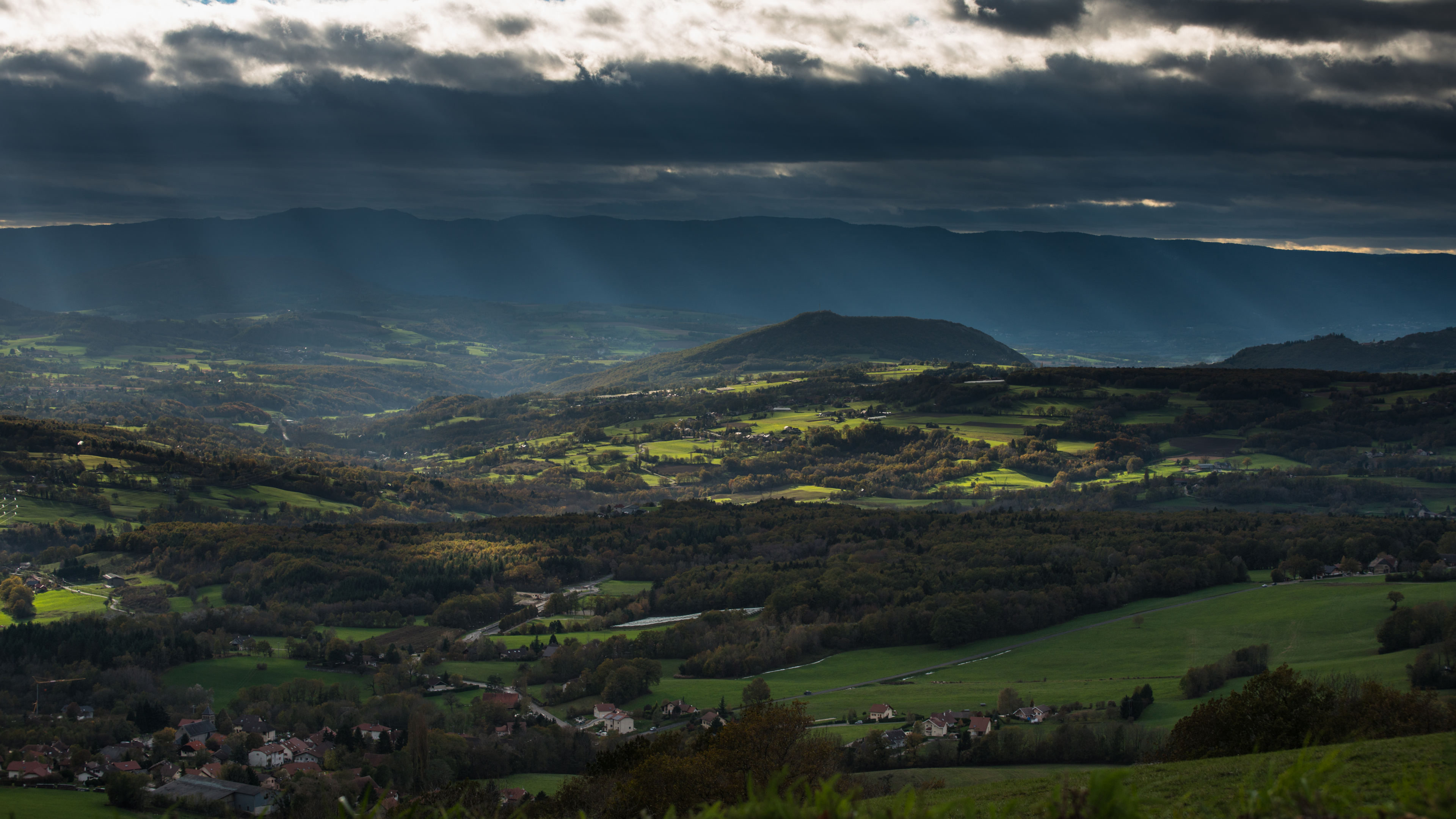 Обои гора, нагорье, горный рельеф, природа, облако в разрешении 3840x2160