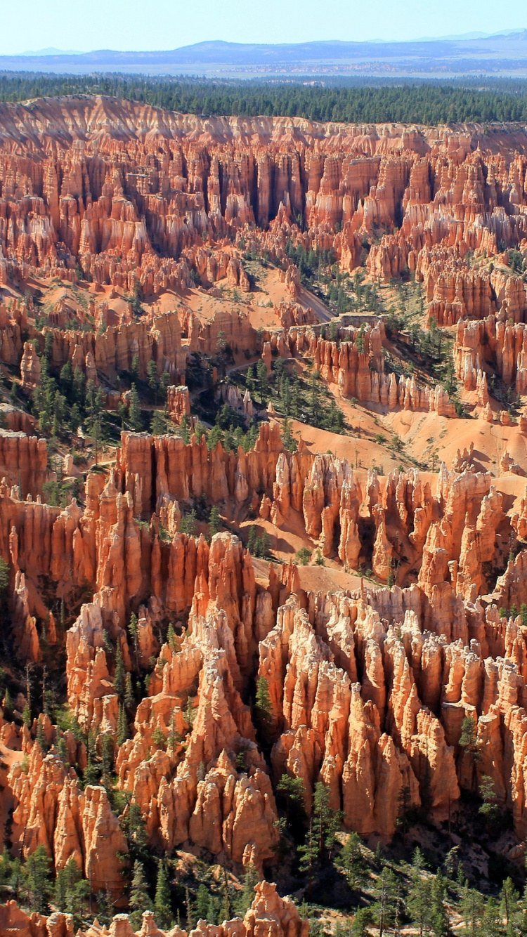 Обои национальный парк Брайсканьон, национальный парк, парк, бесплодные земли, формирование в разрешении 750x1334