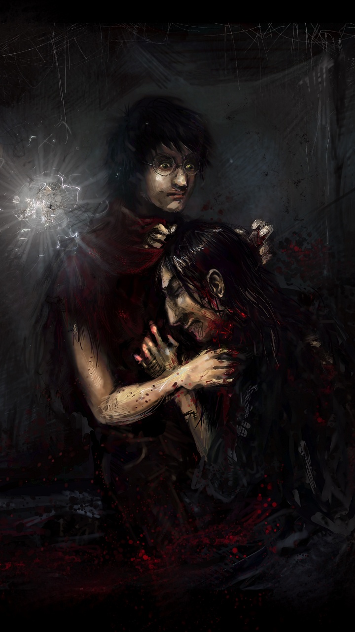 Обои темнота, Гарри Поттер, полночь, спелеотуризм, Вселенная Гарри Поттера в разрешении 720x1280