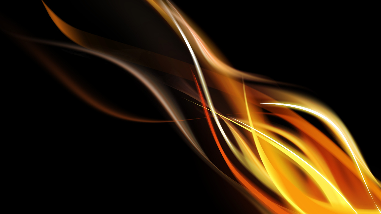 Обои пламя, свет, графика, векторная графика, графический дизайн в разрешении 1280x720