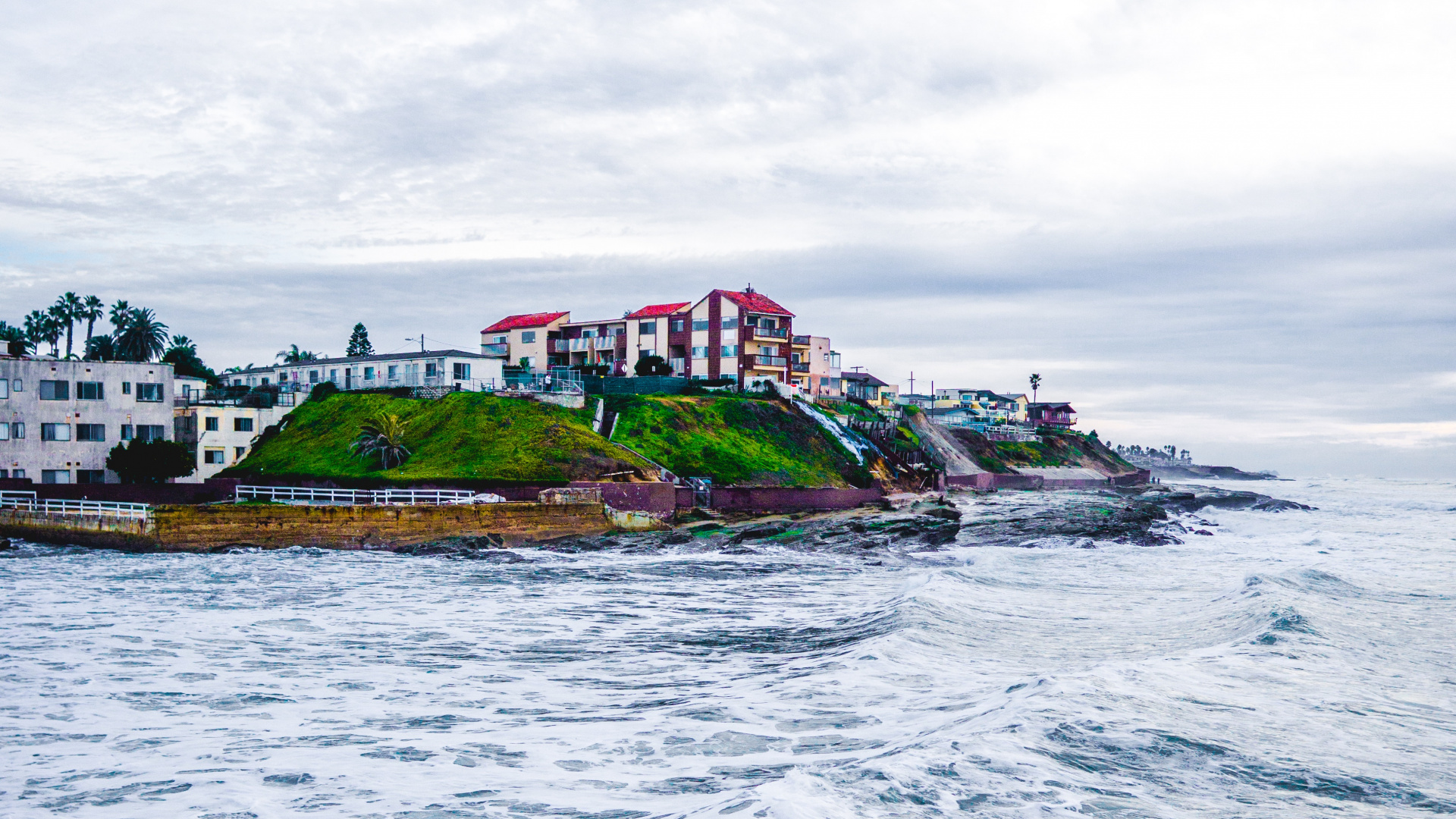 Обои побережье, море, водоем, вода, океан в разрешении 1920x1080