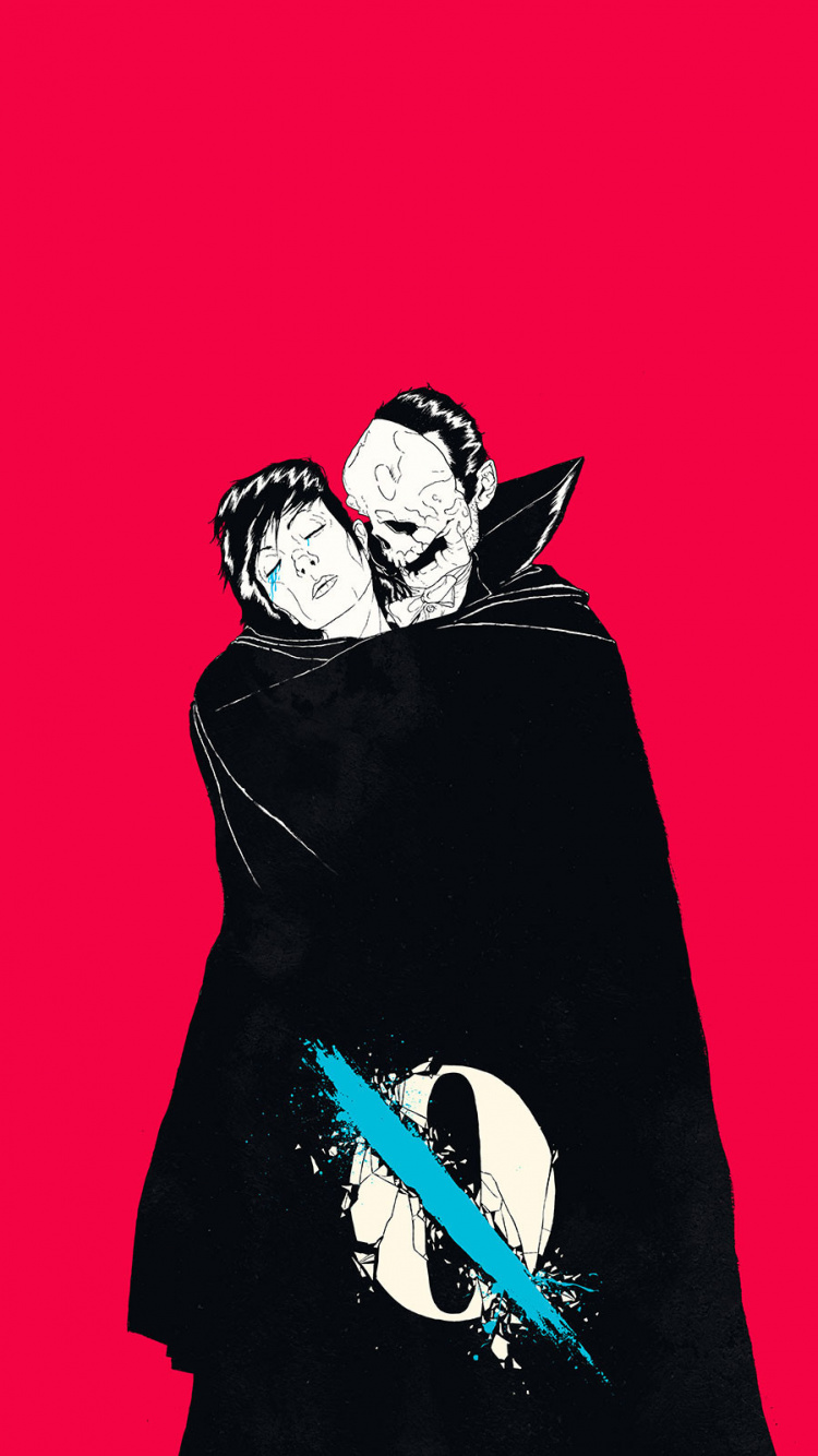 Обои иллюстрация, арт, Дезерт Рок, искусство, Альбом в разрешении 750x1334