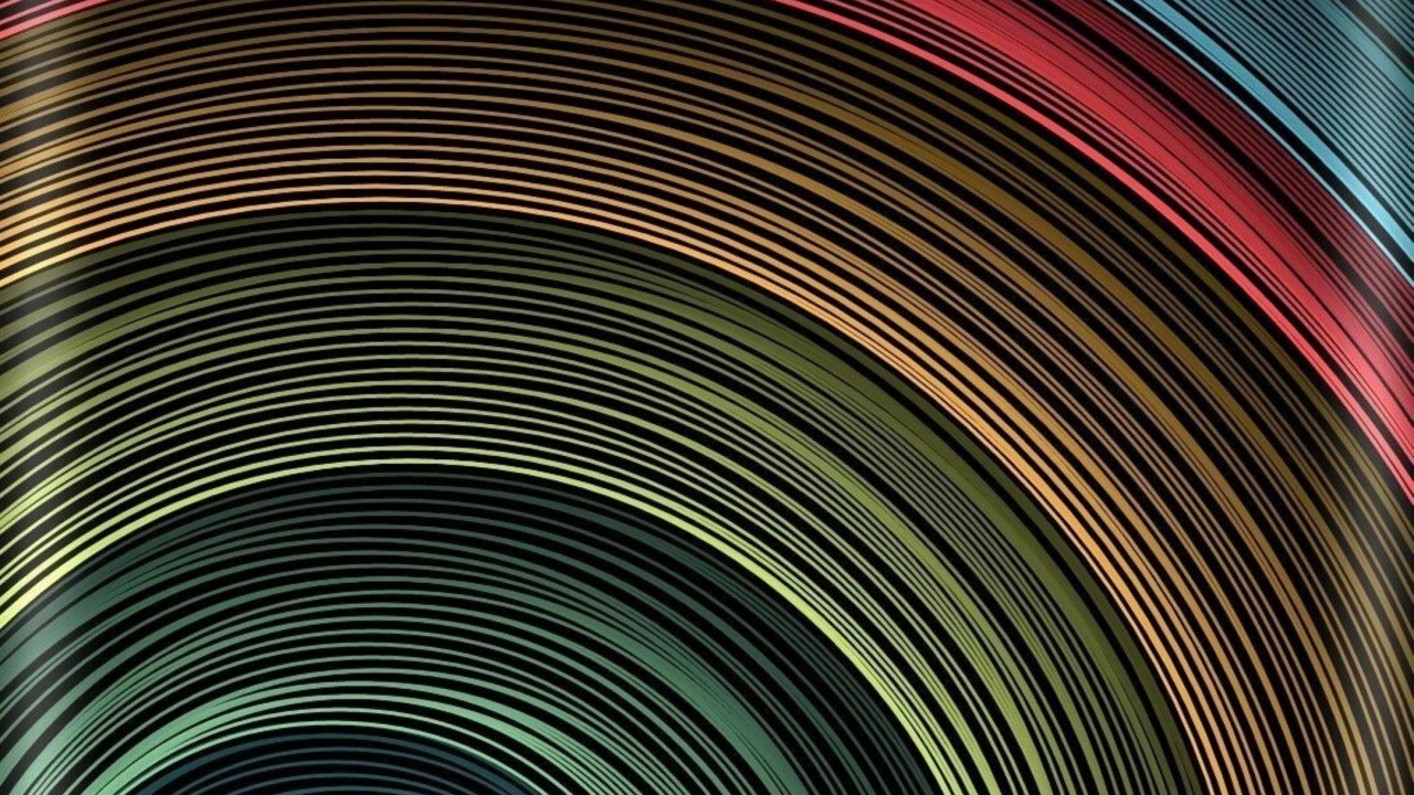 Обои красочность, вода, свет, черный, линия в разрешении 1280x720