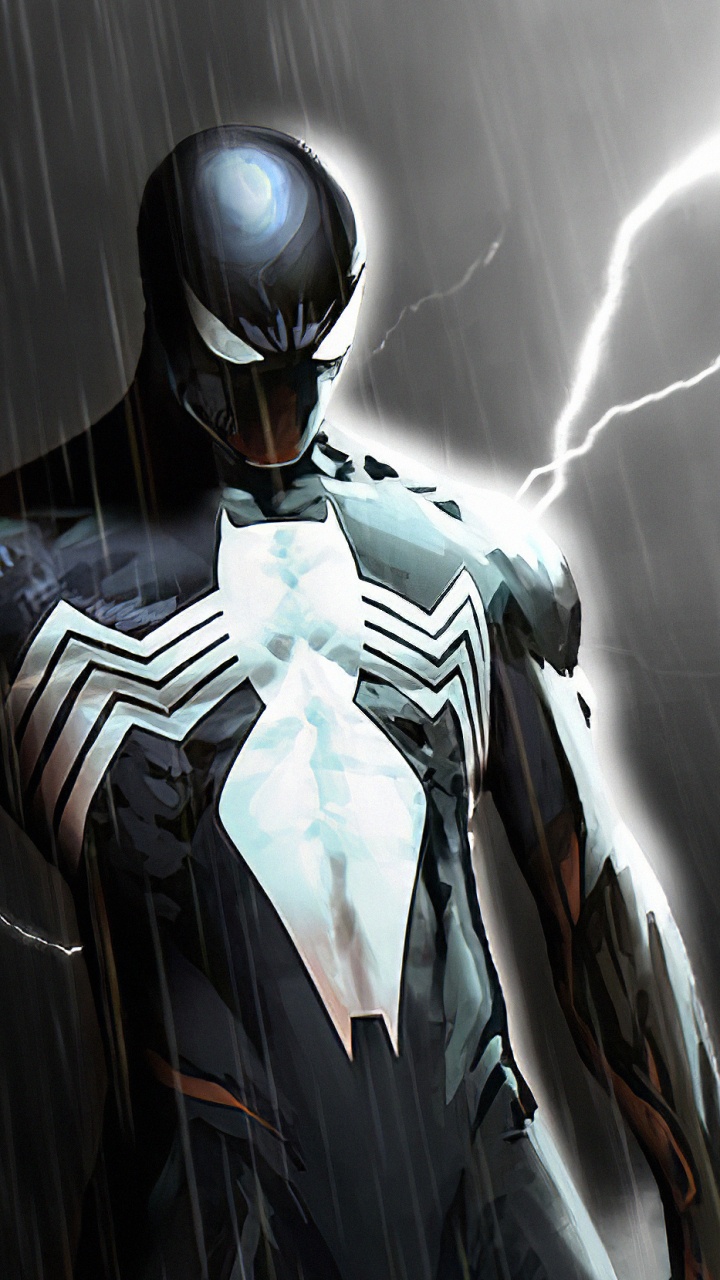 Обои иллюстрация, цифровое искусство, темнота, герой, Джокер в разрешении 720x1280