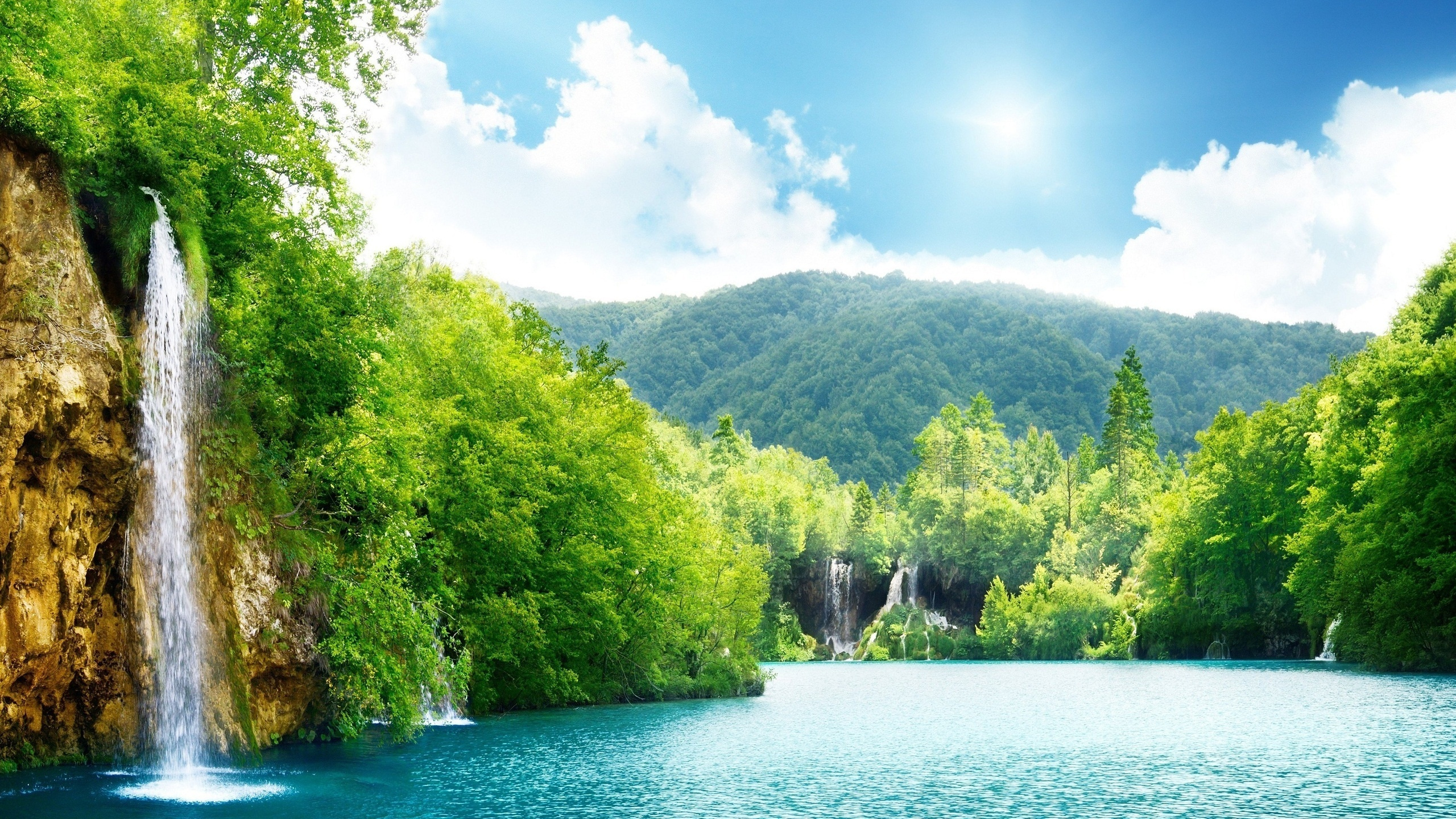 Обои гидроресурсы, природа, водоем, вода, природный заповедник в разрешении 2560x1440