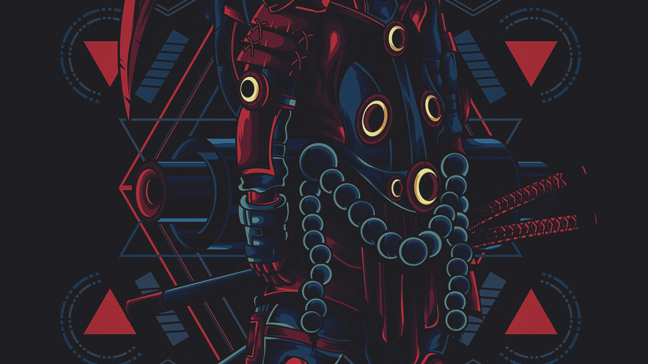 Обои графический дизайн, визуальное искусство, постер, арт, узор в разрешении 1280x720