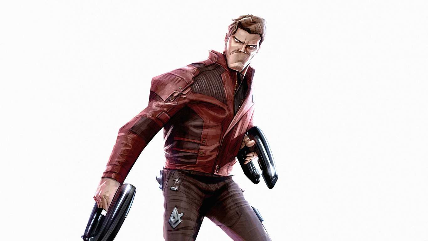 Обои Стар-Лорд, Дракс Разрушитель, Железный человек, Стражи Галактики, супергерой в разрешении 1366x768