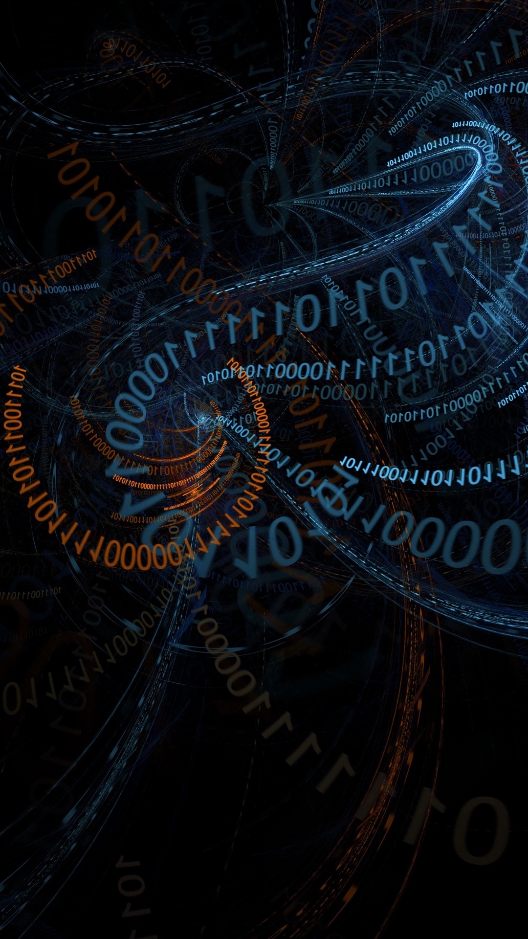 Обои двоичный код, ткань, рукав, книга, узор в разрешении 1080x1920