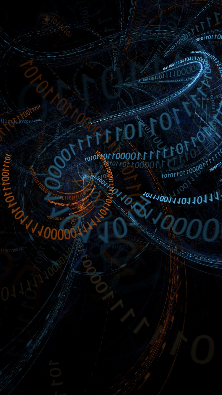 Обои двоичный код, ткань, рукав, книга, узор в разрешении 750x1334