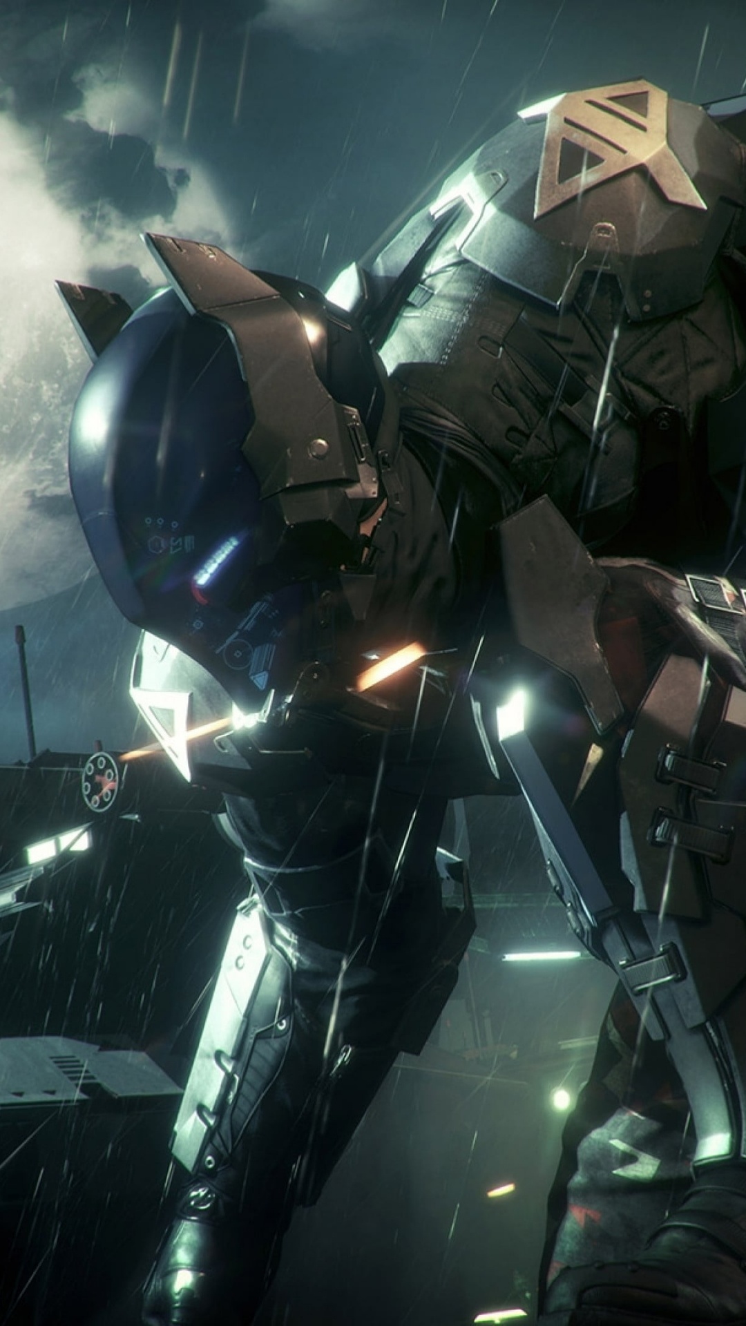 Обои рыцарь аркхема, Бэтмен рыцарь аркхема, Бэтмен, рокстеди студиос, пугало в разрешении 1080x1920